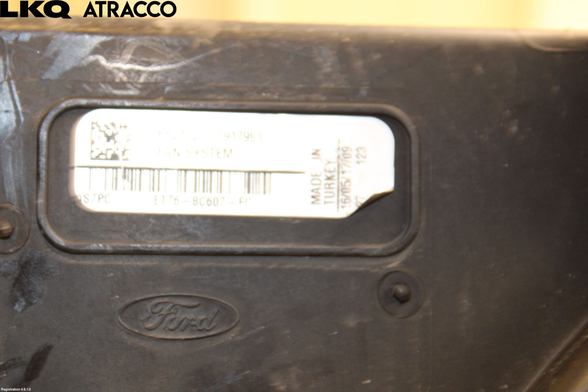 Ford TRANSIT/TOURNEO COURIER 13-23 Kjølevifte Elektrisk