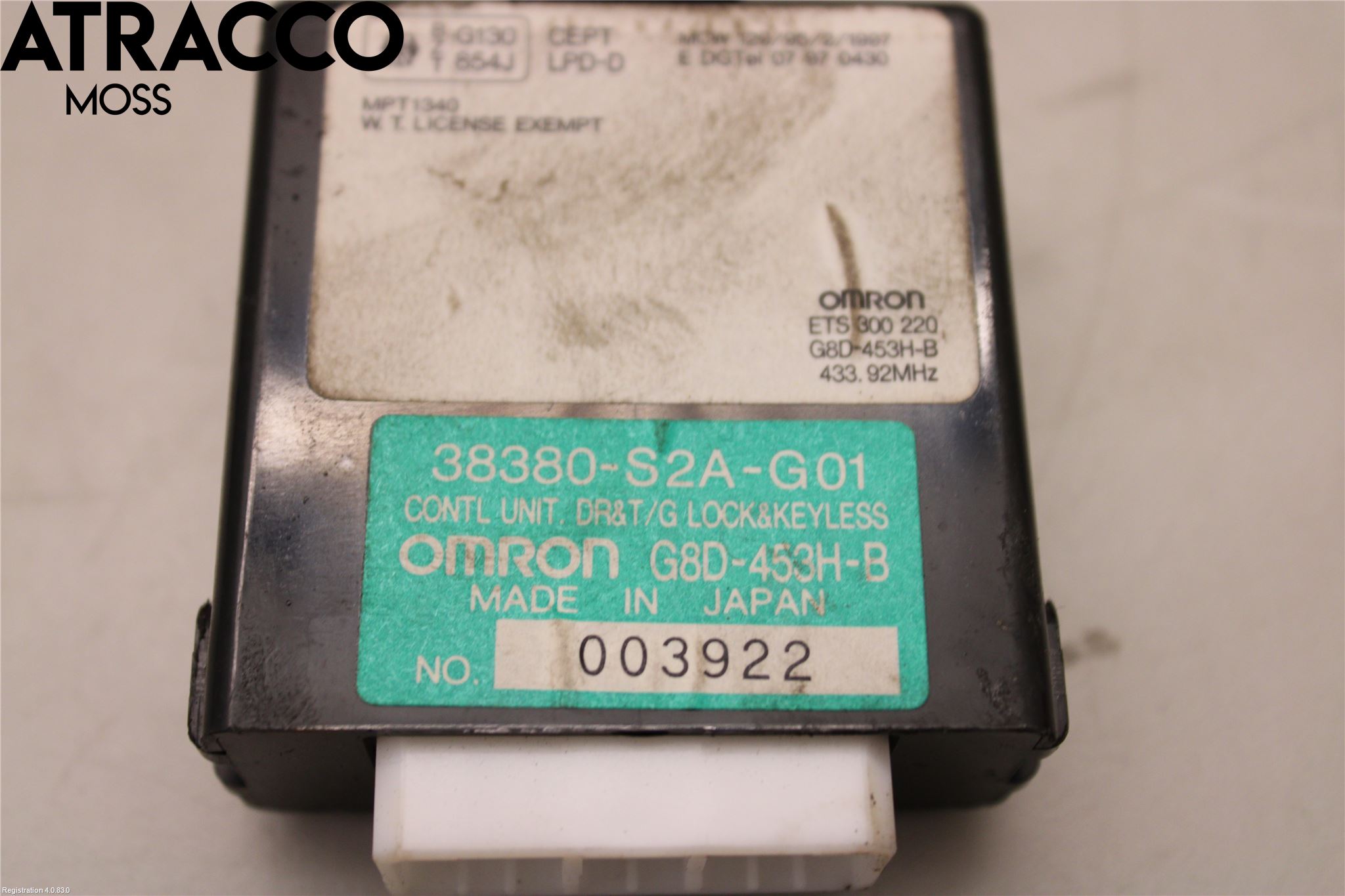 Honda S2000 Sensor Øvrig