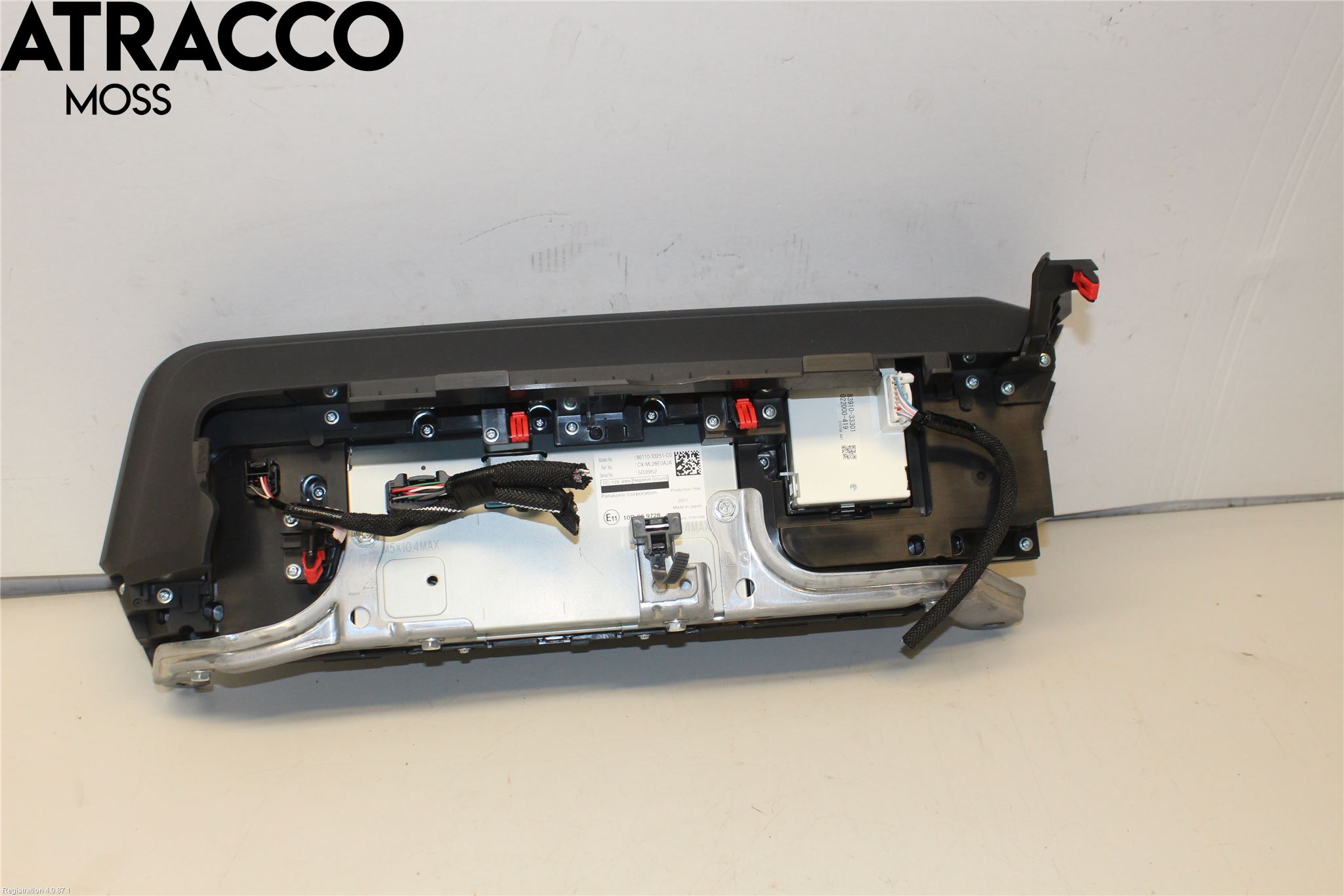 Lexus ES 250/300/330 Multifunktionsdisplay