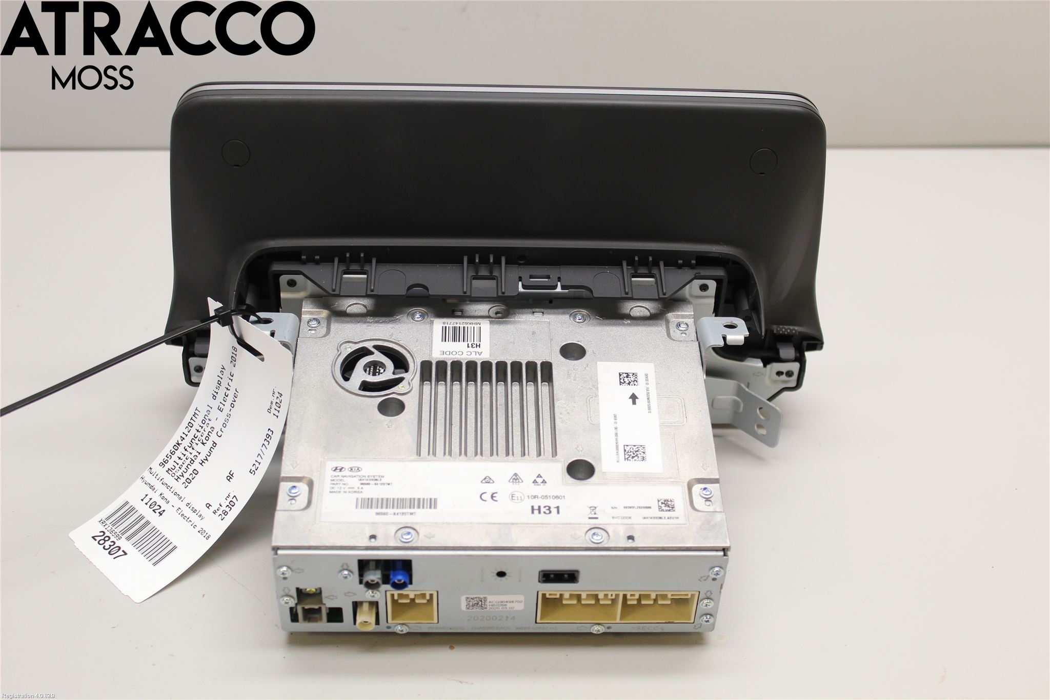 Hyundai KONA/ELECTRIC OS 18-23 Multifunktionsdisplay