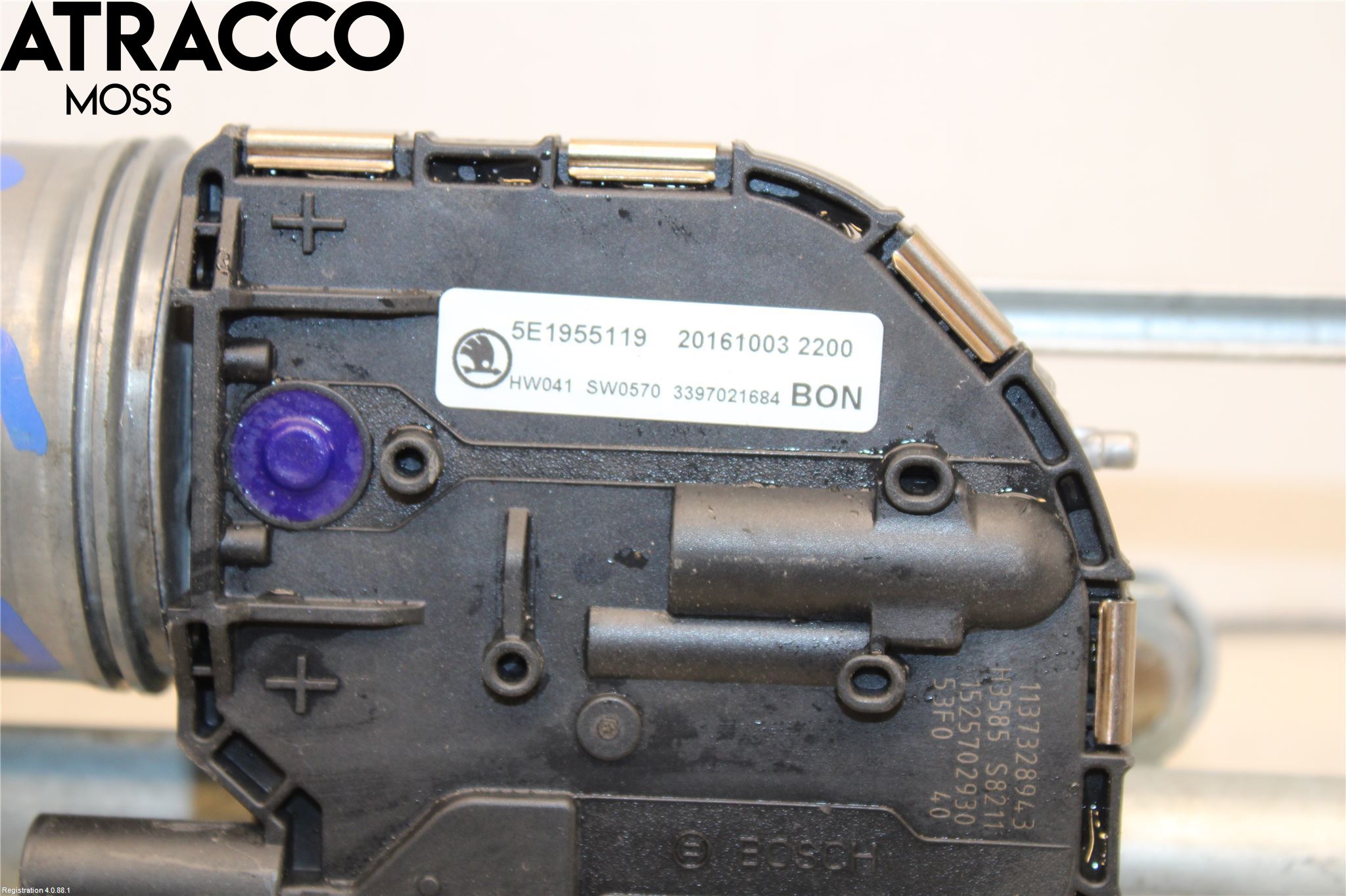 Skoda ROOMSTER Viskermotor Frontrute