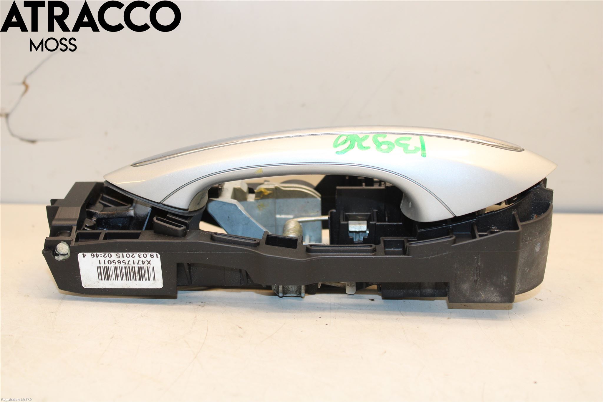 BMW 5 F10/F11/F18 09-17 Dørhandtak Ytre Høyre