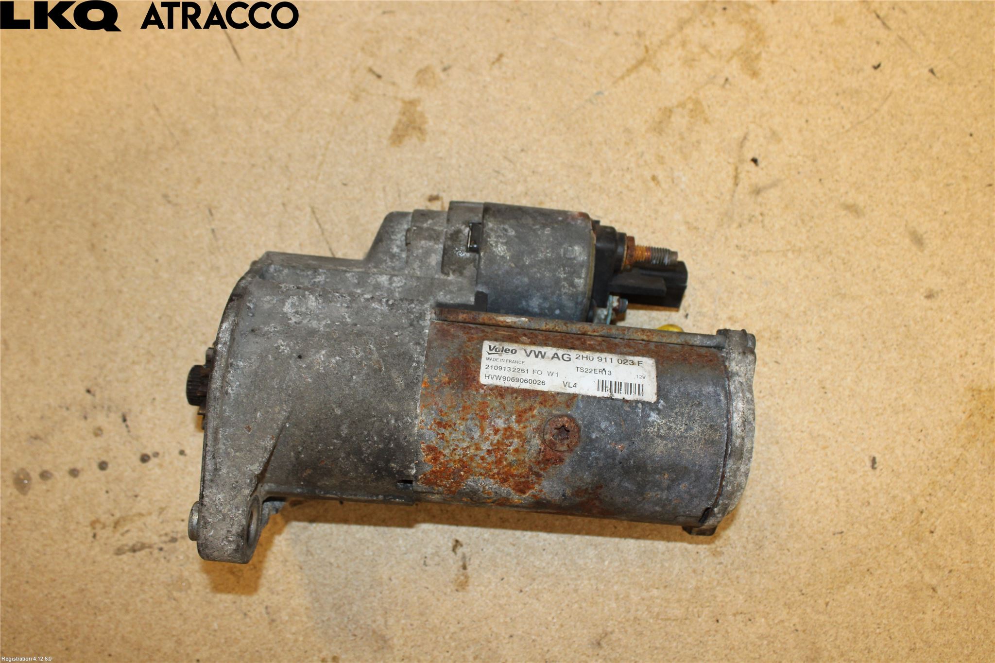 Volkswagen VW CRAFTER 06-16 Startmotor Diesel