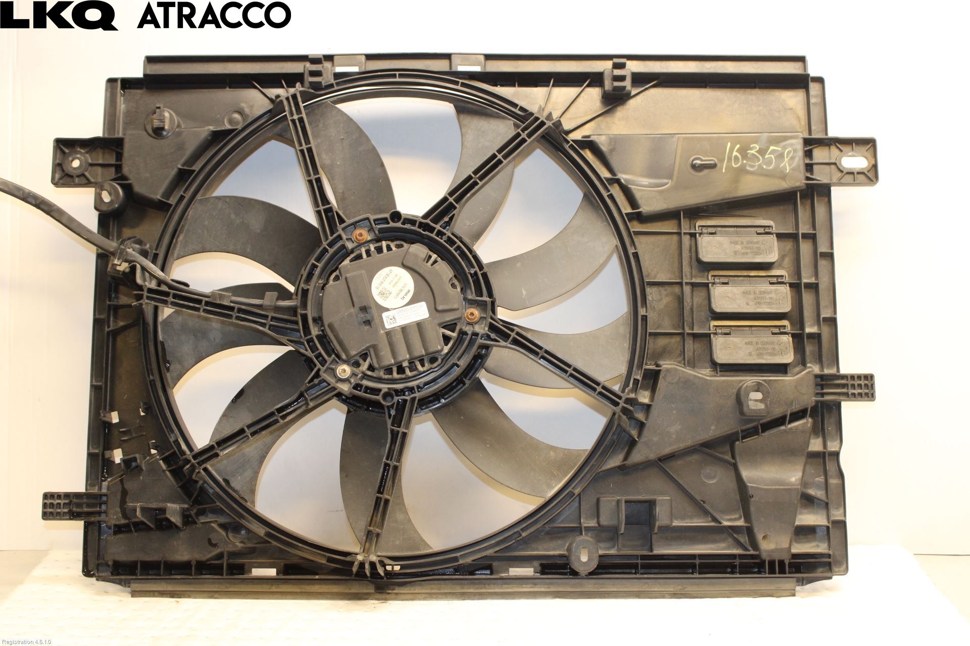 Peugeot EXPERT/E-EXPERT 17- Kjølevifte Elektrisk