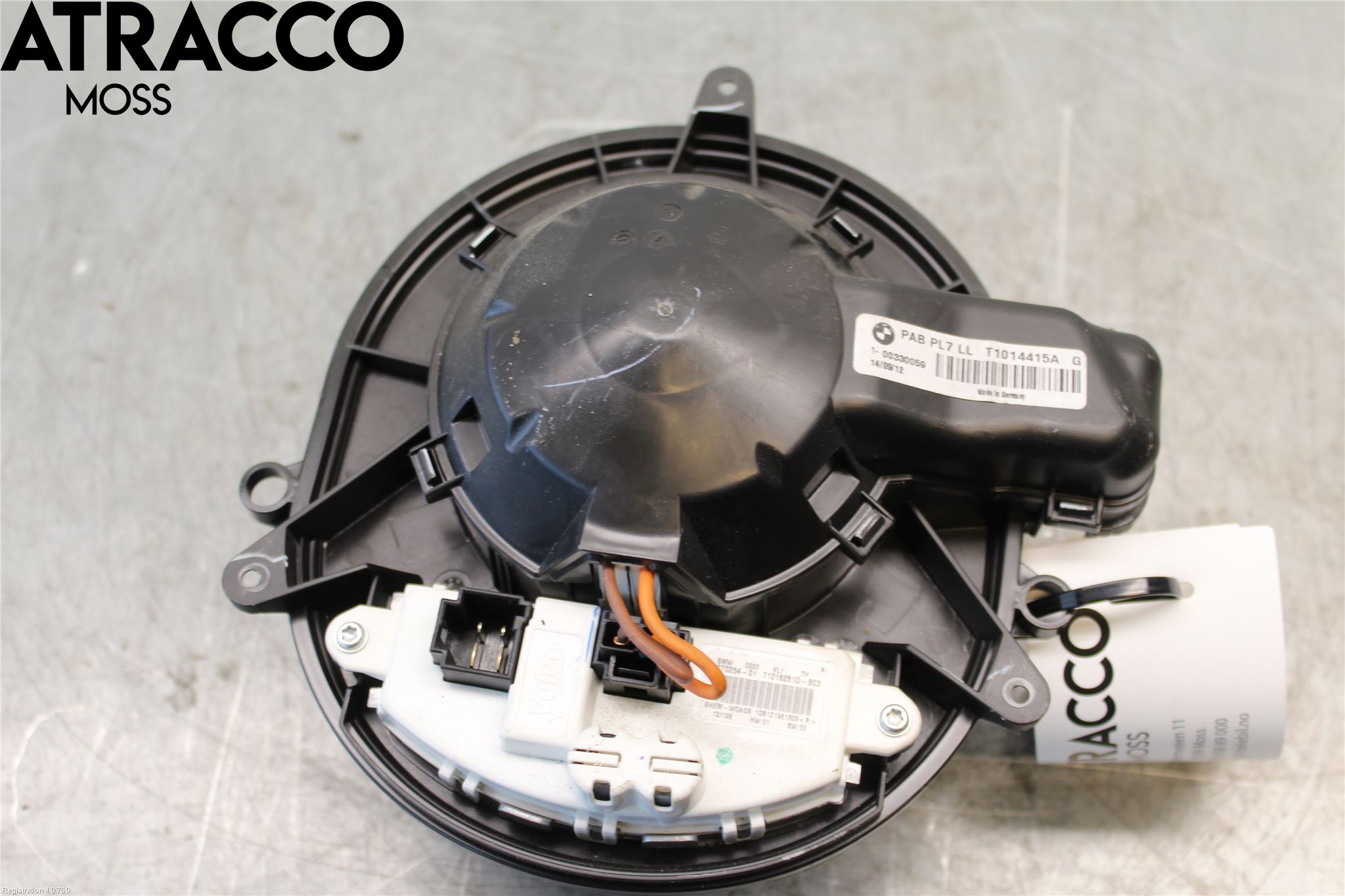 BMW 1 F20/F21 11-19 Varme Ac Varmeapparatvifte