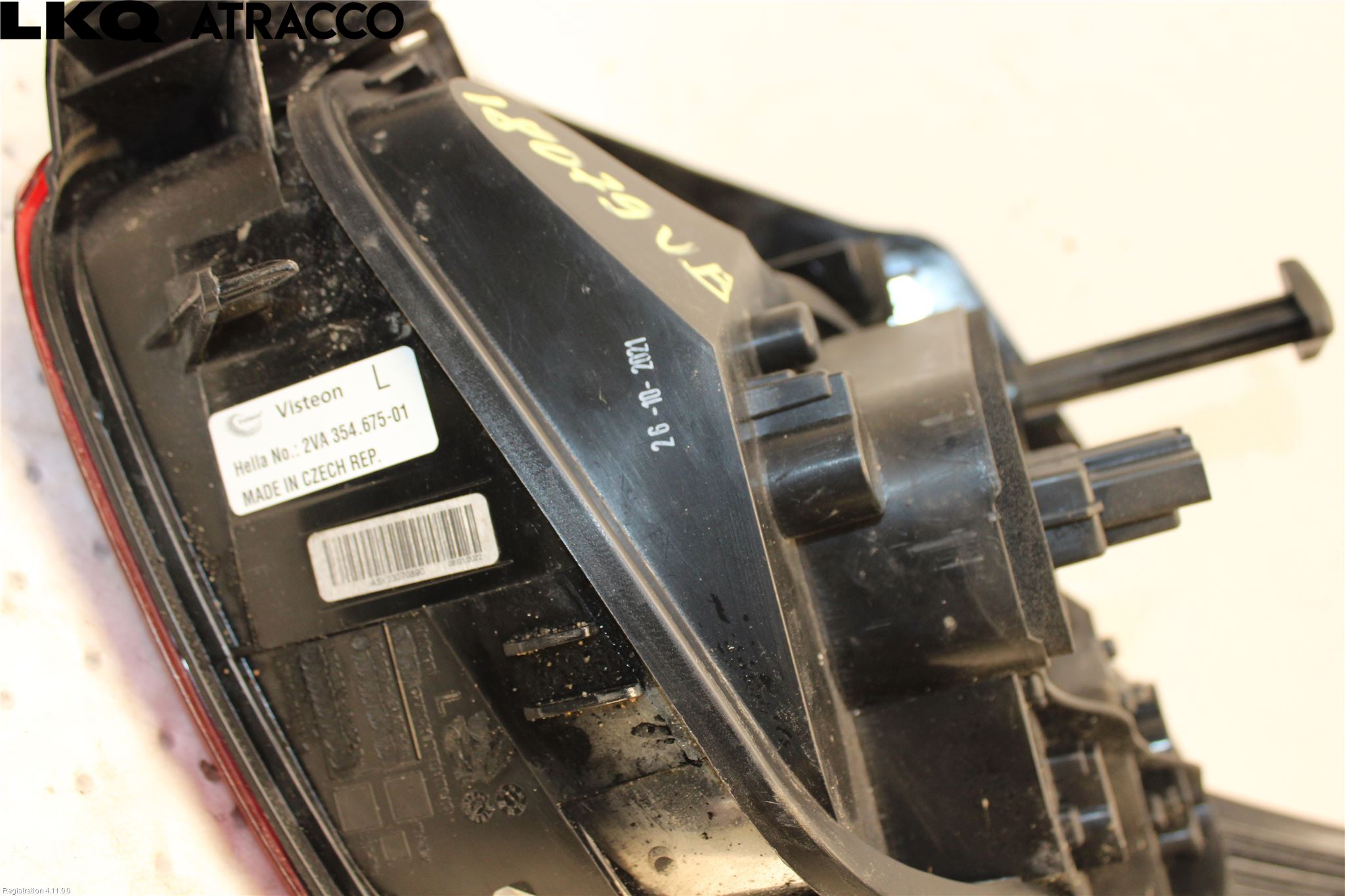 Citroen JUMPY 07-16 Baklykt Venstre