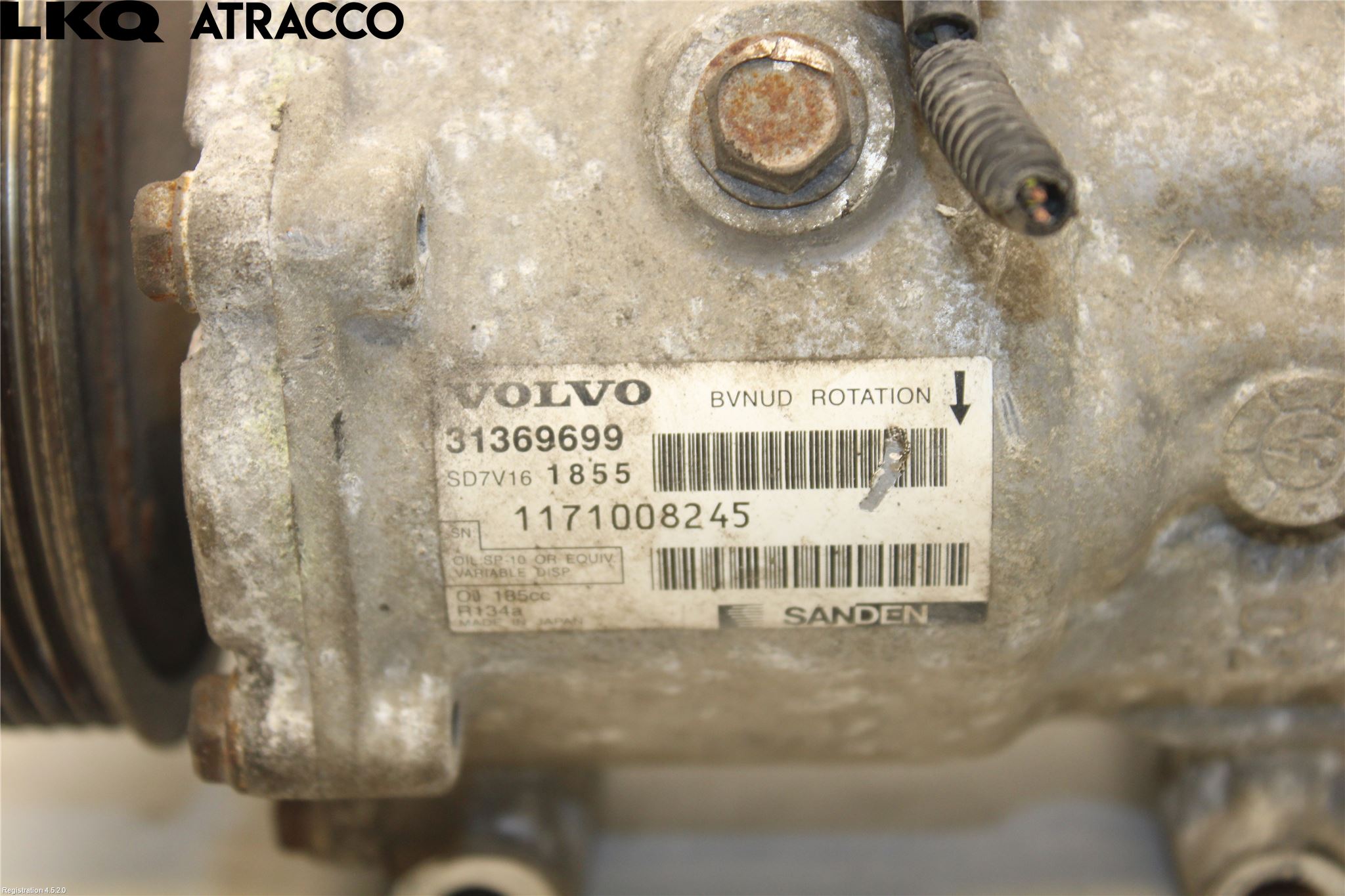 Volvo V60 14-18 Varme Ac Kompressor