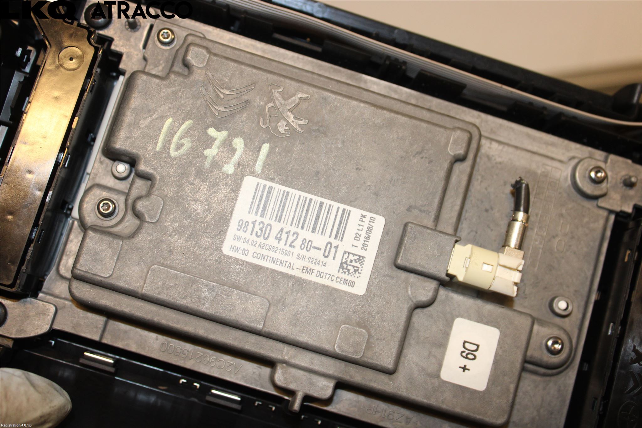 Toyota PROACE II 16- Multifunktionsdisplay