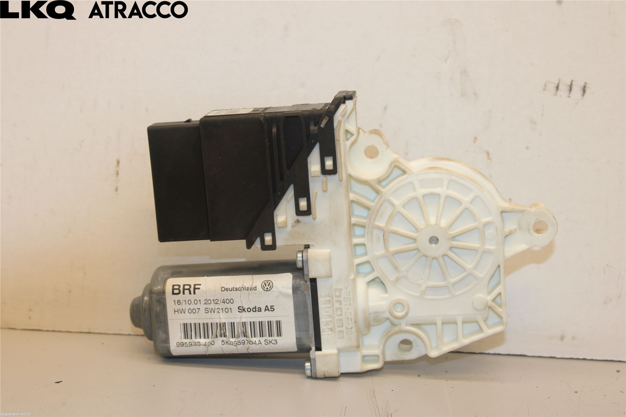 Skoda OCTAVIA (1Z) 05-13 Vindusheismotor