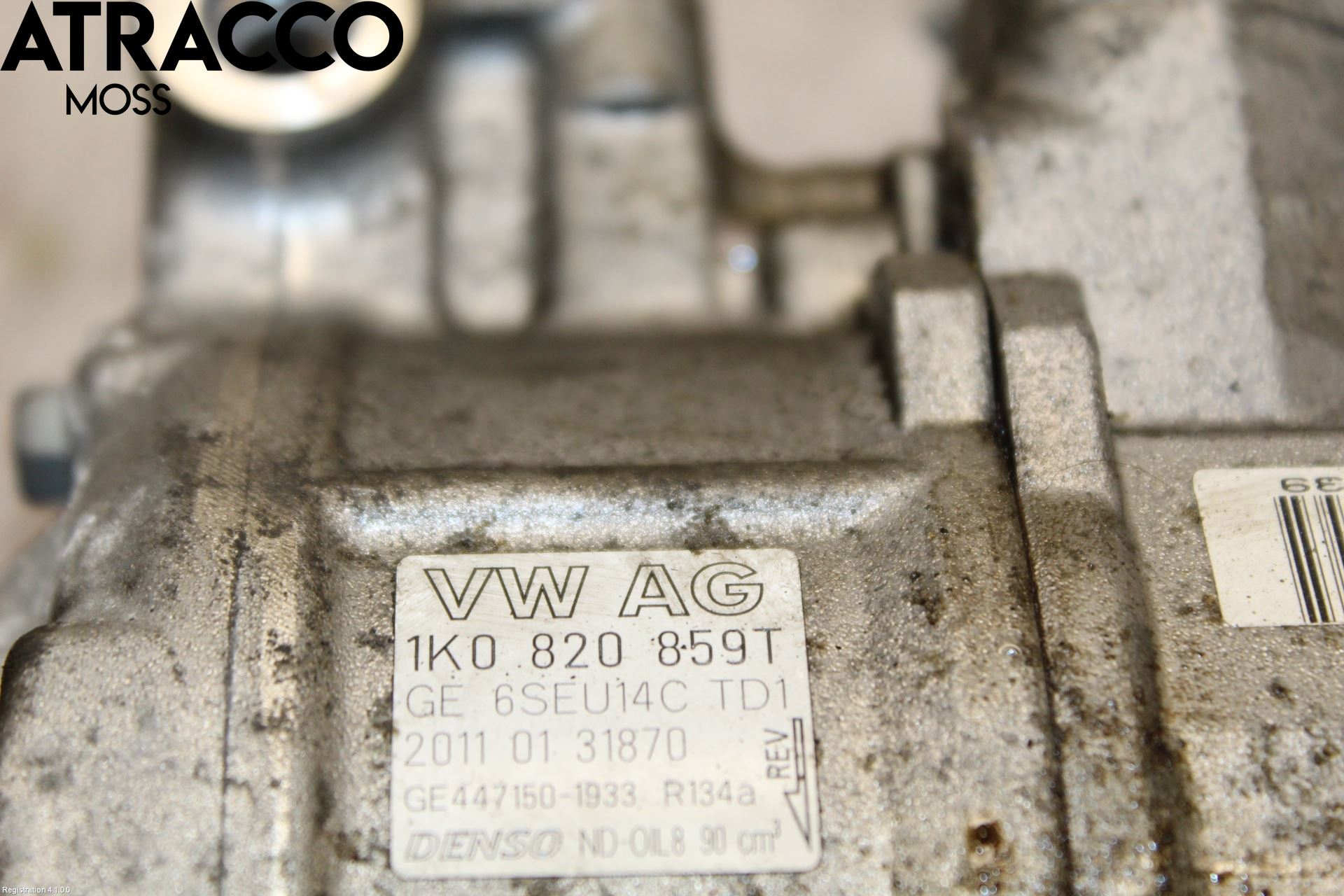 Audi A3/S3 05-13 Varme Ac Kompressor