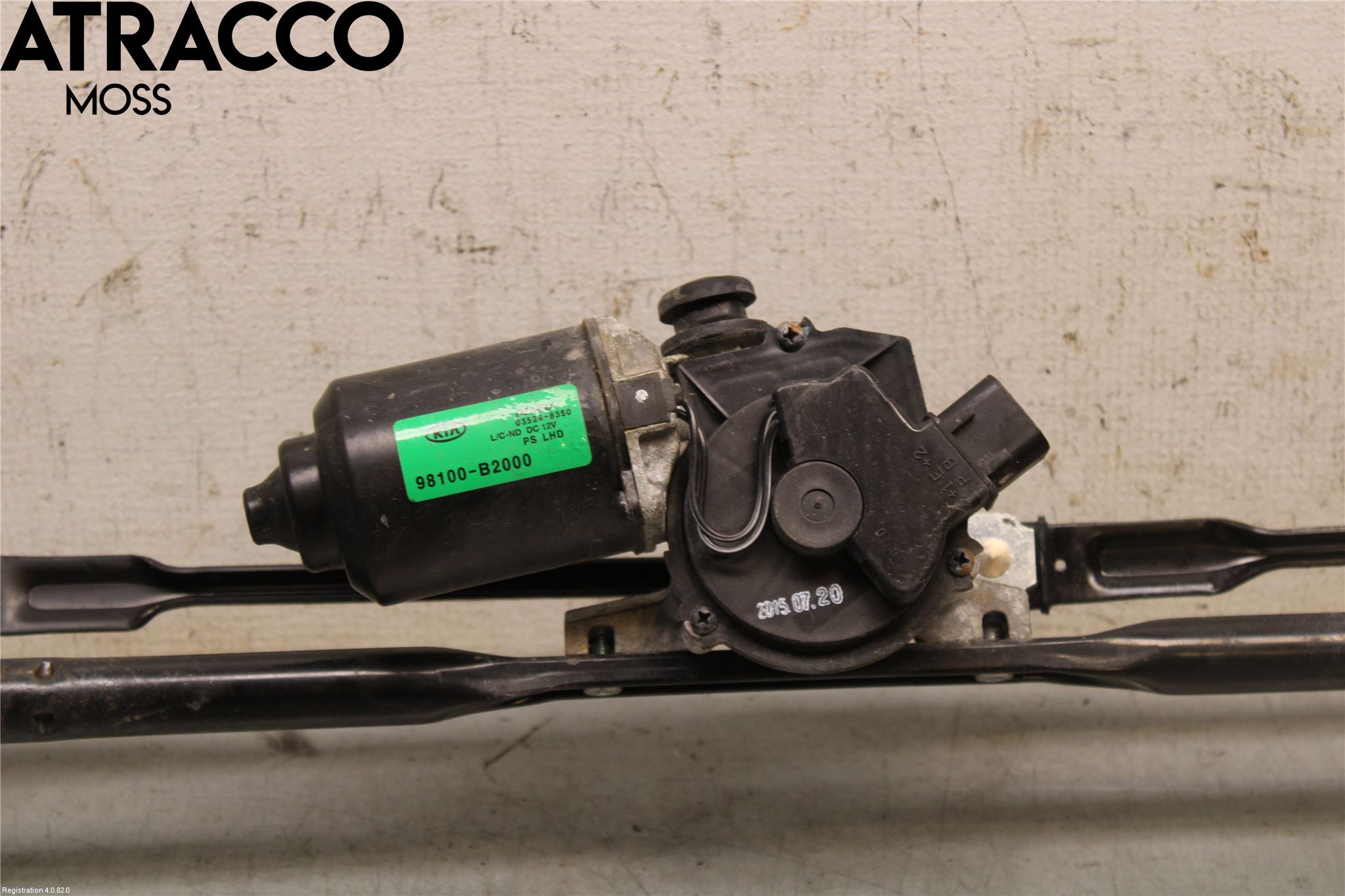 Kia SOUL 09- Viskermotor Frontrute