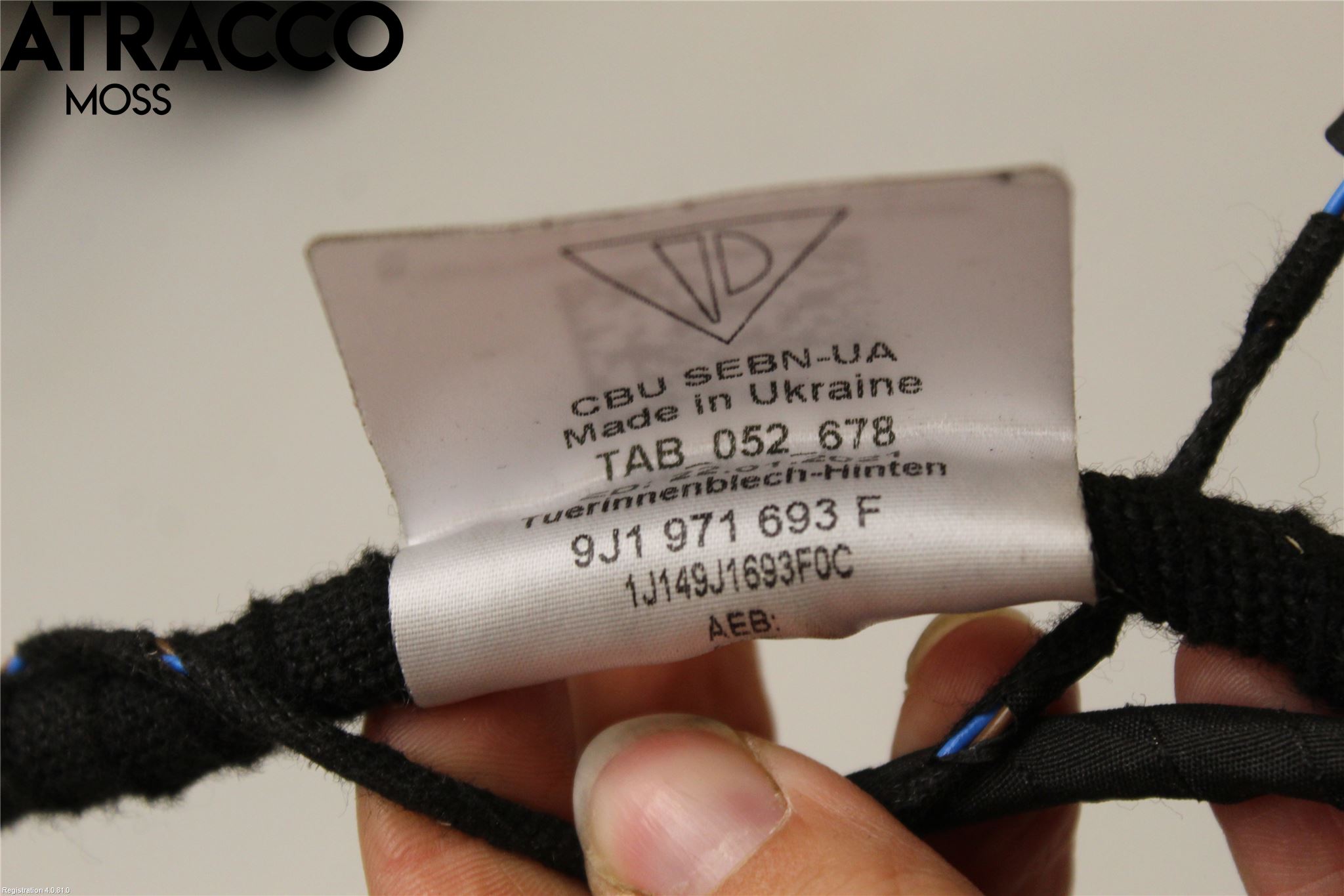 Porsche TAYCAN 20- Ledningsnett