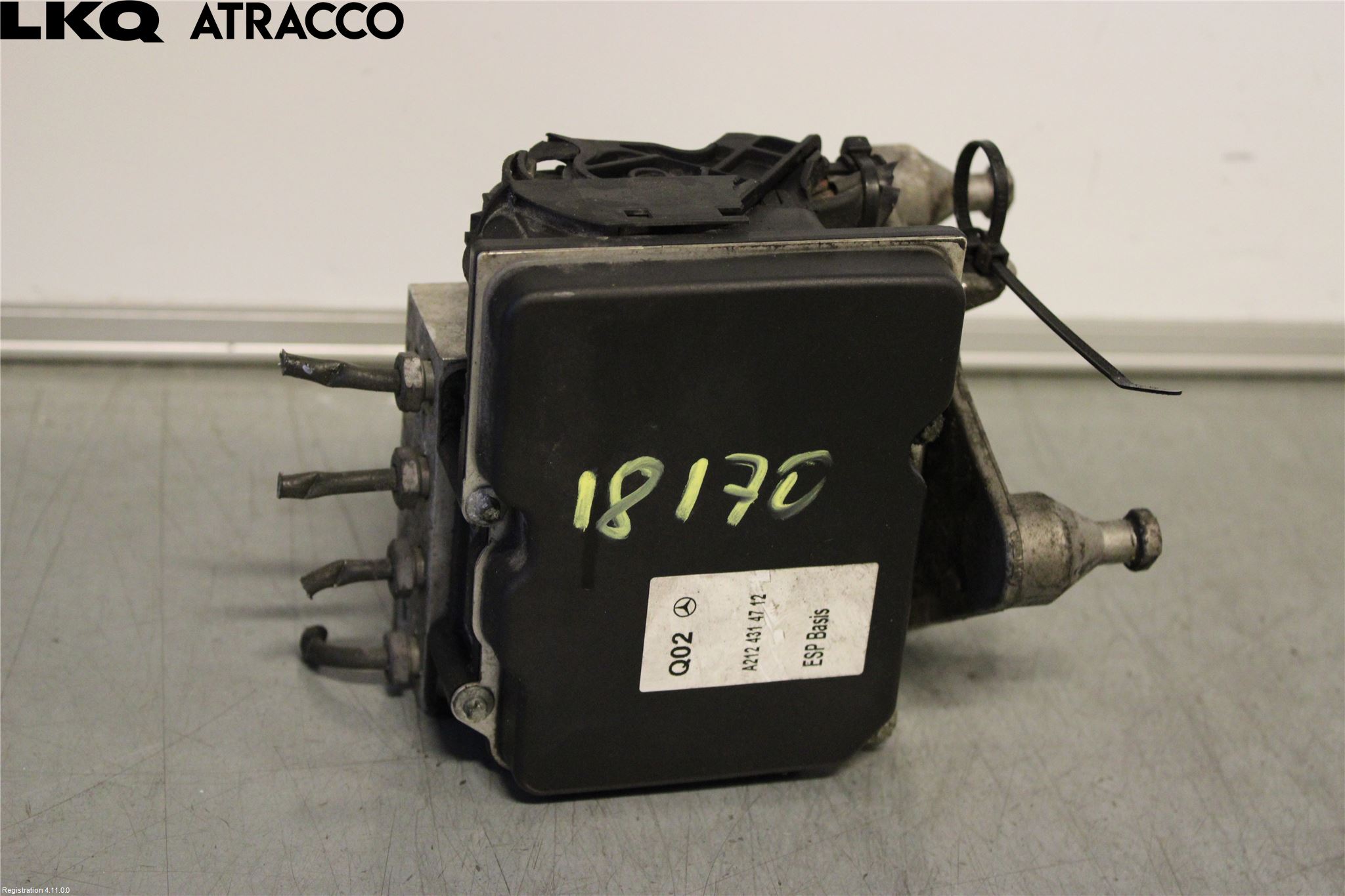 Mercedes-Benz MB E-KLASS COUPÈ/CAB(C207) 09-17 Abs Hydraulikkaggregat