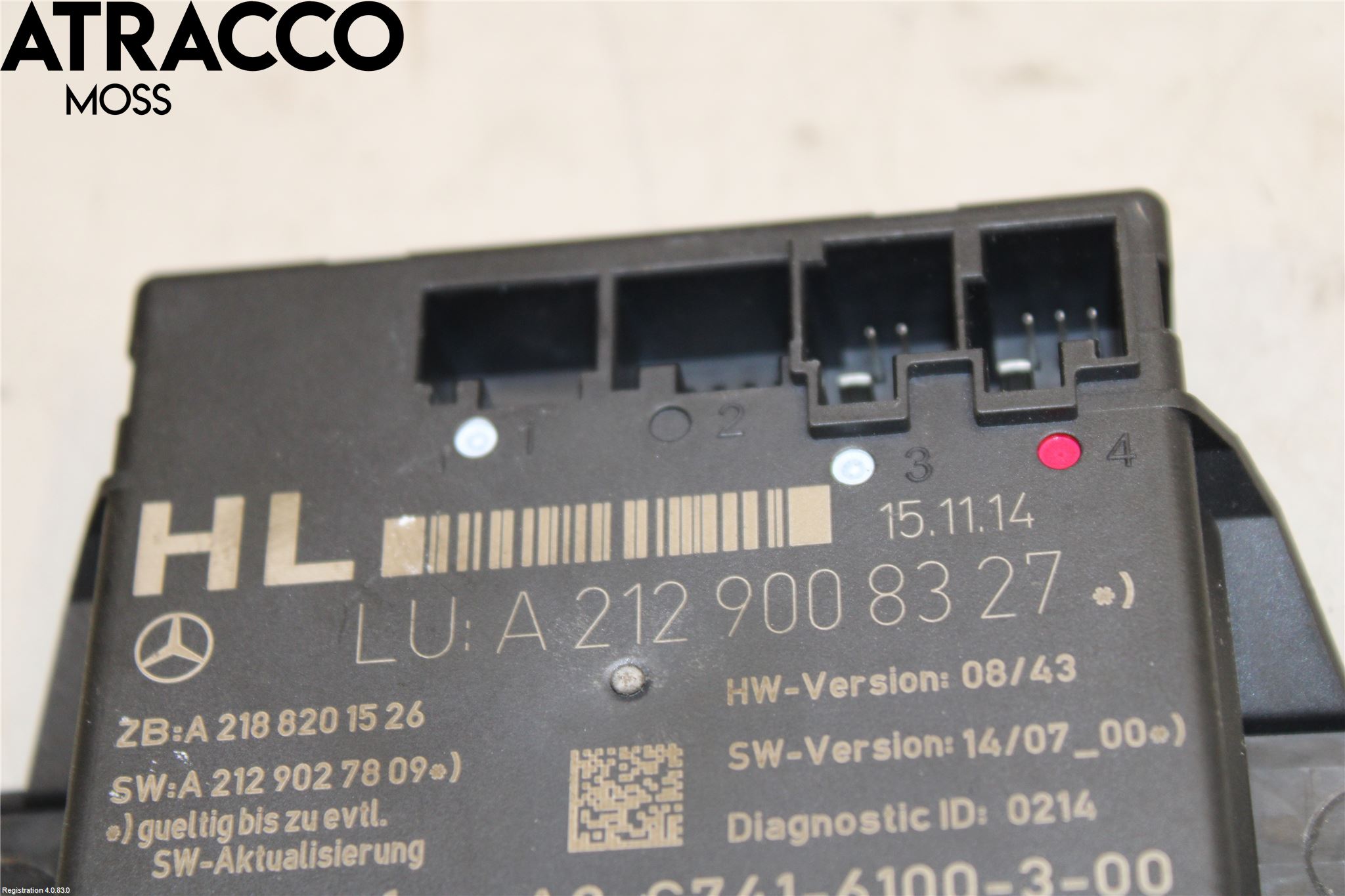 Mercedes-Benz MB E-KLASS (W212) 09-16 Styreenhet Dør