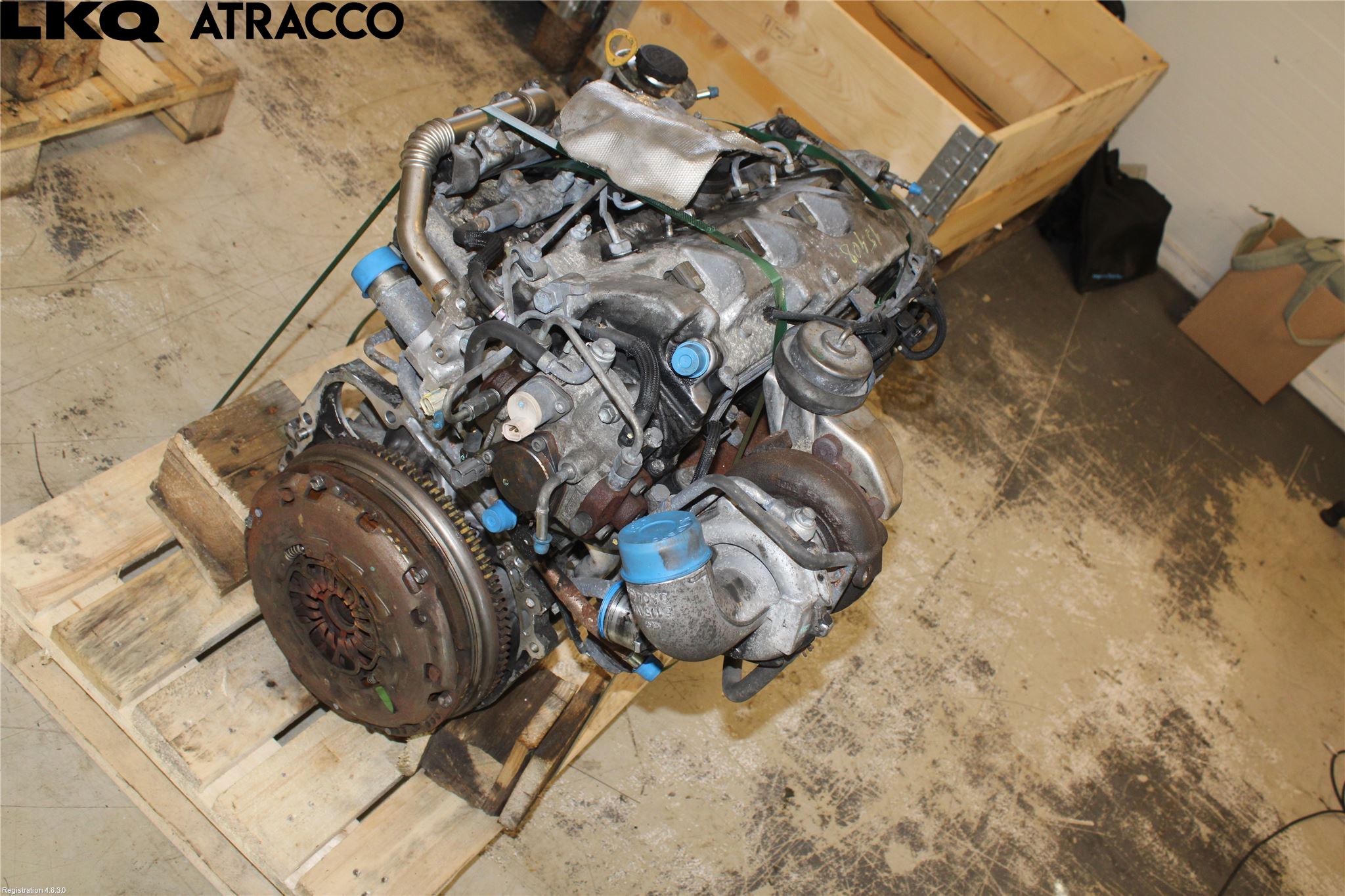 Toyota AVENSIS 07-08 Motor Diesel