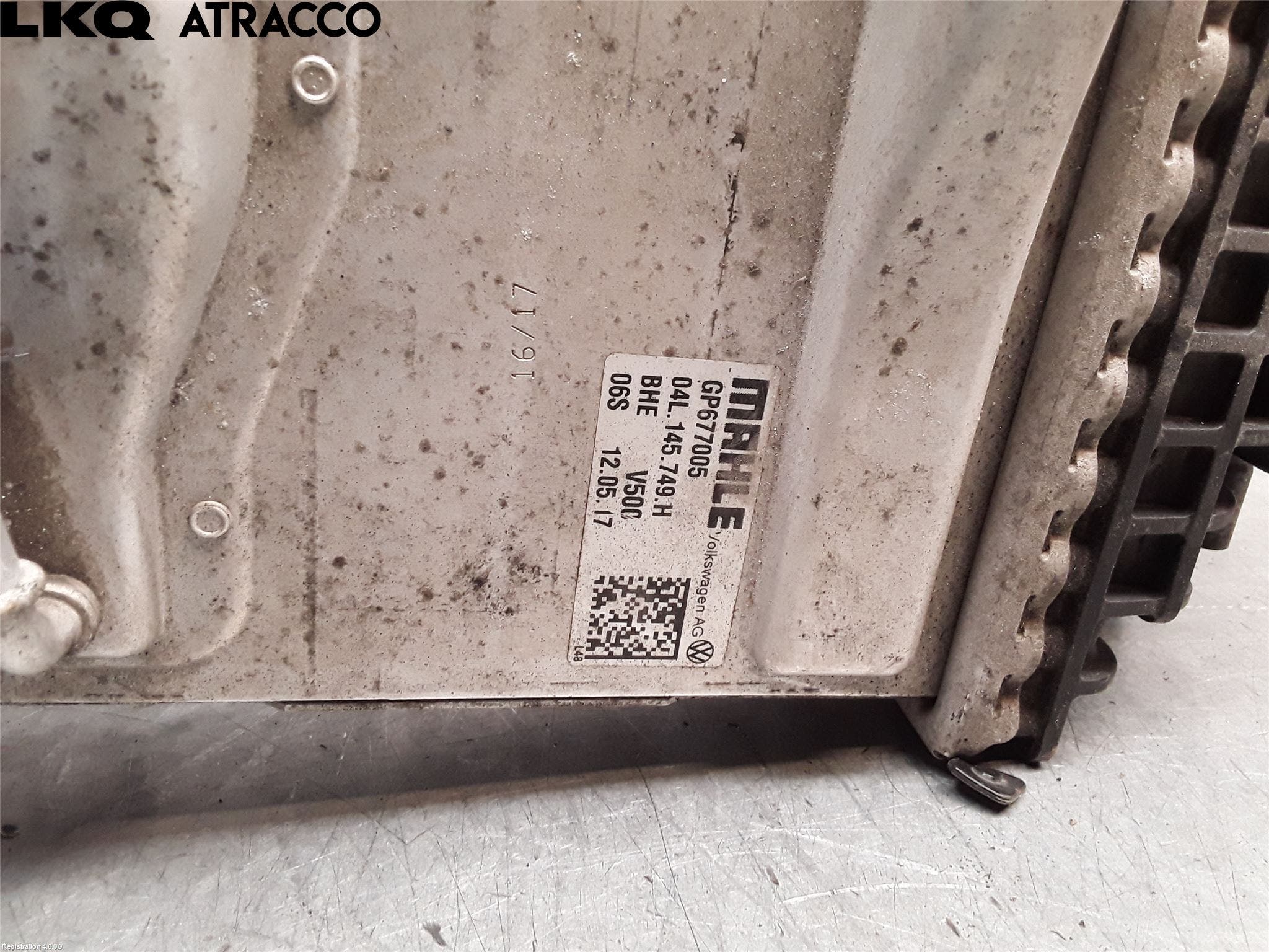 Volkswagen VW TRANSP/CARAVELLE (T6) 16-22 Intercooler Radiator