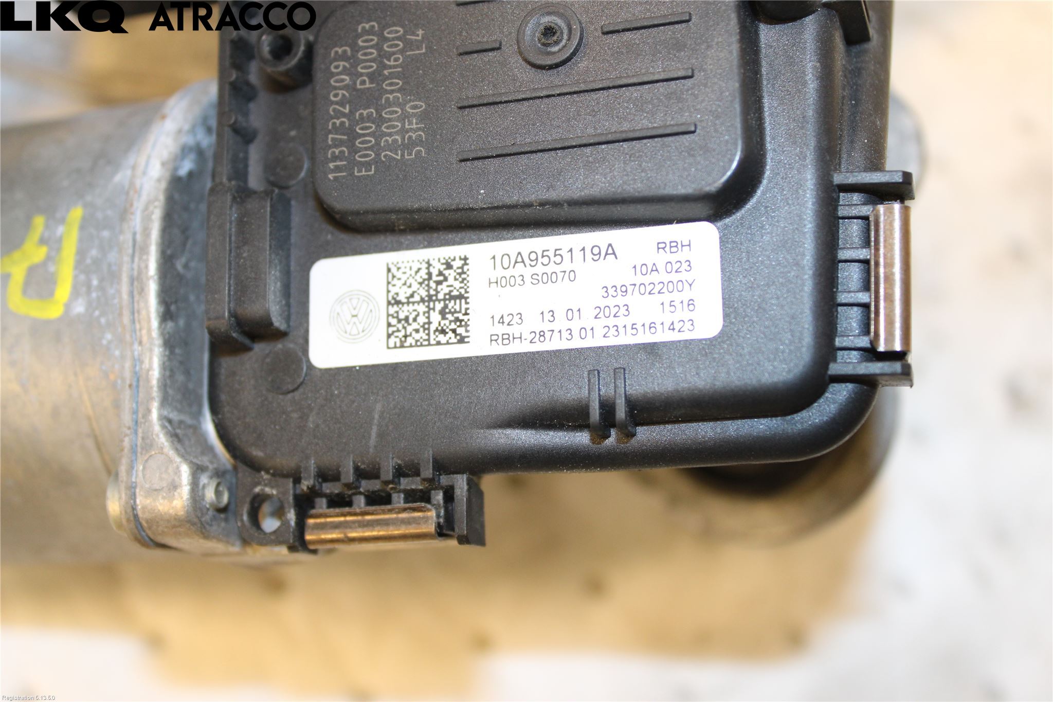 Volkswagen VW ID.3 21- Viskermotor Frontrute