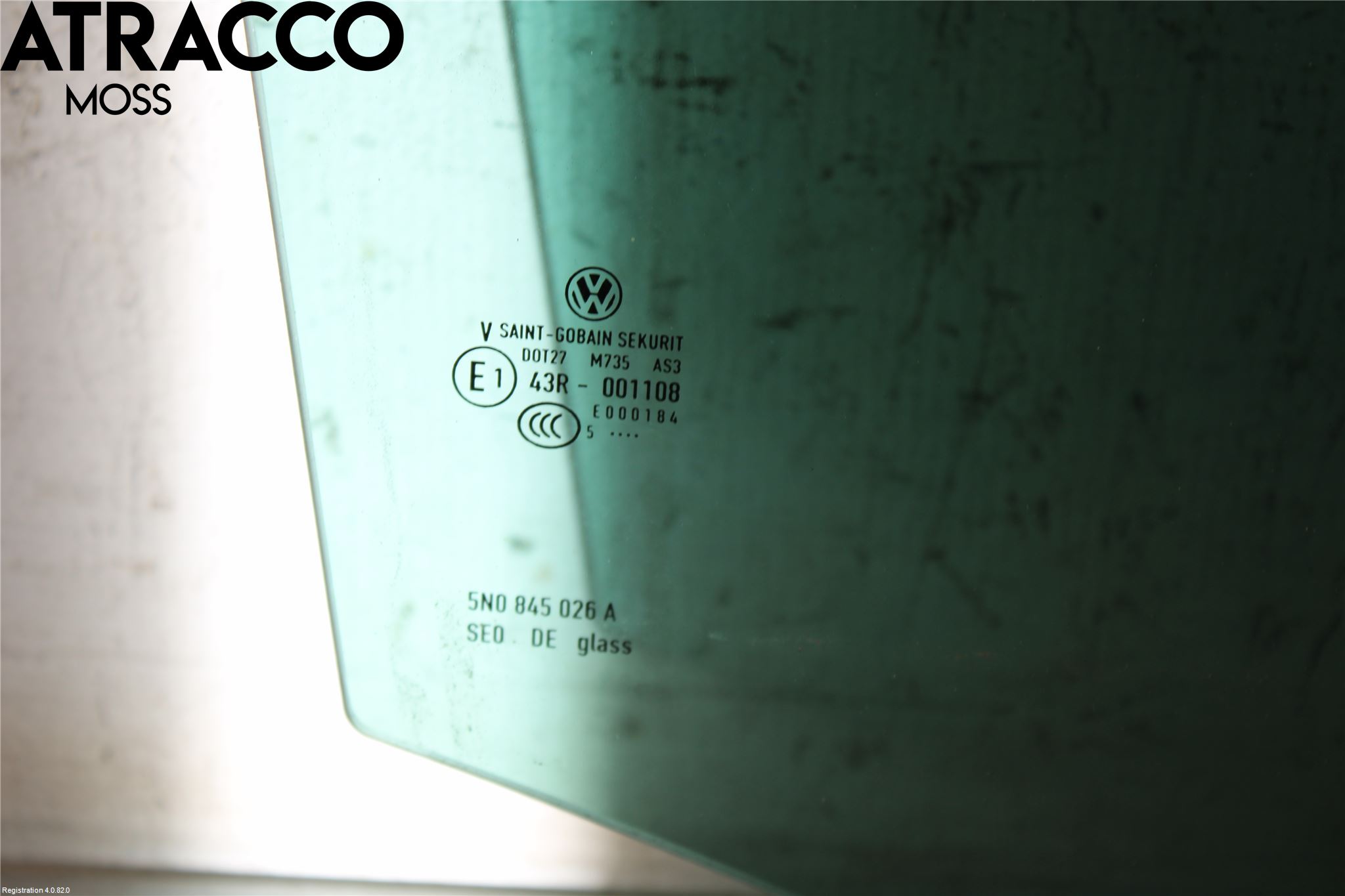 Volkswagen VW TIGUAN 07-16 Dørrute Bak Høyre 4Dørs