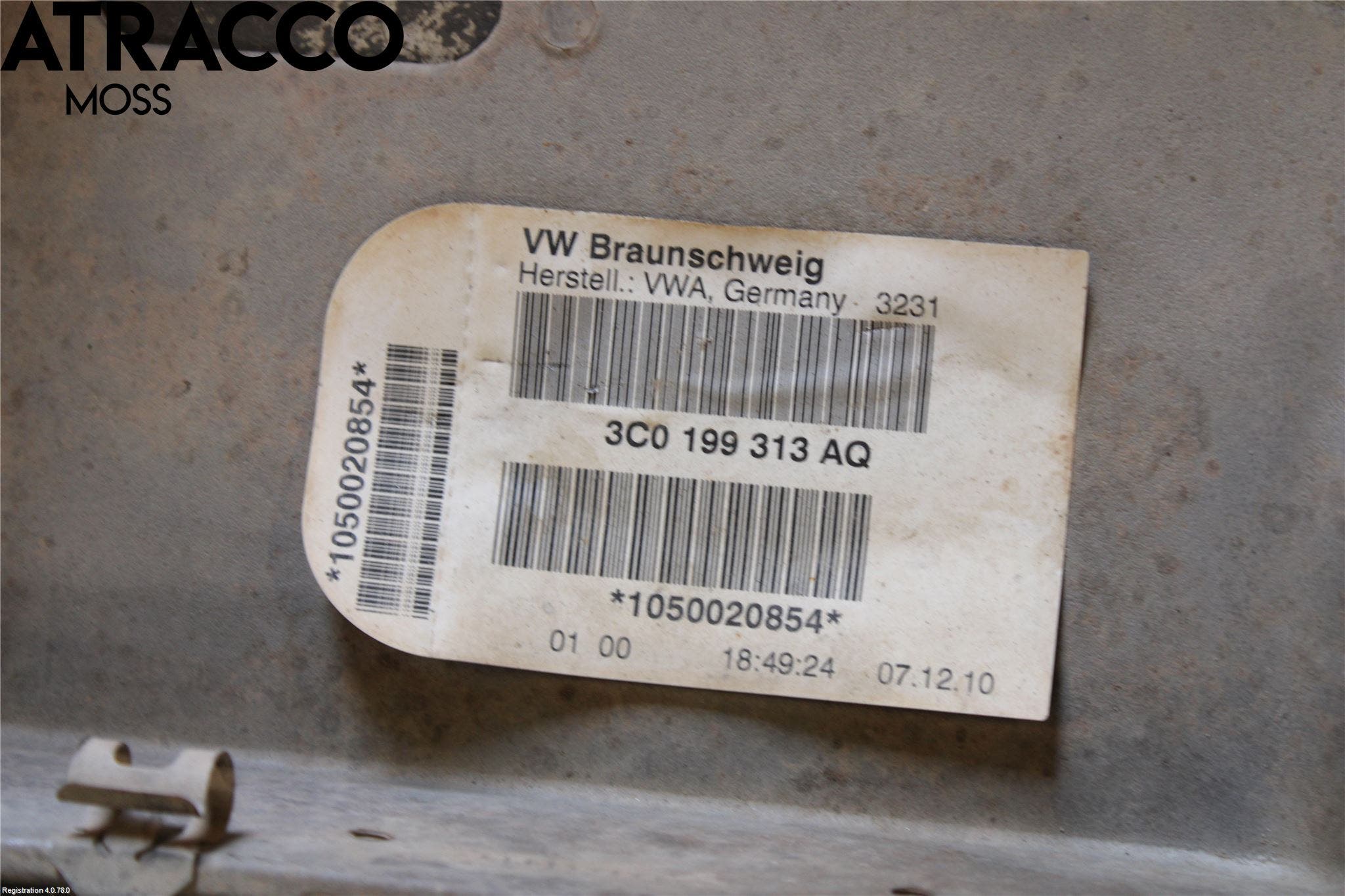 Volkswagen VW TIGUAN 07-16 Travers Feste