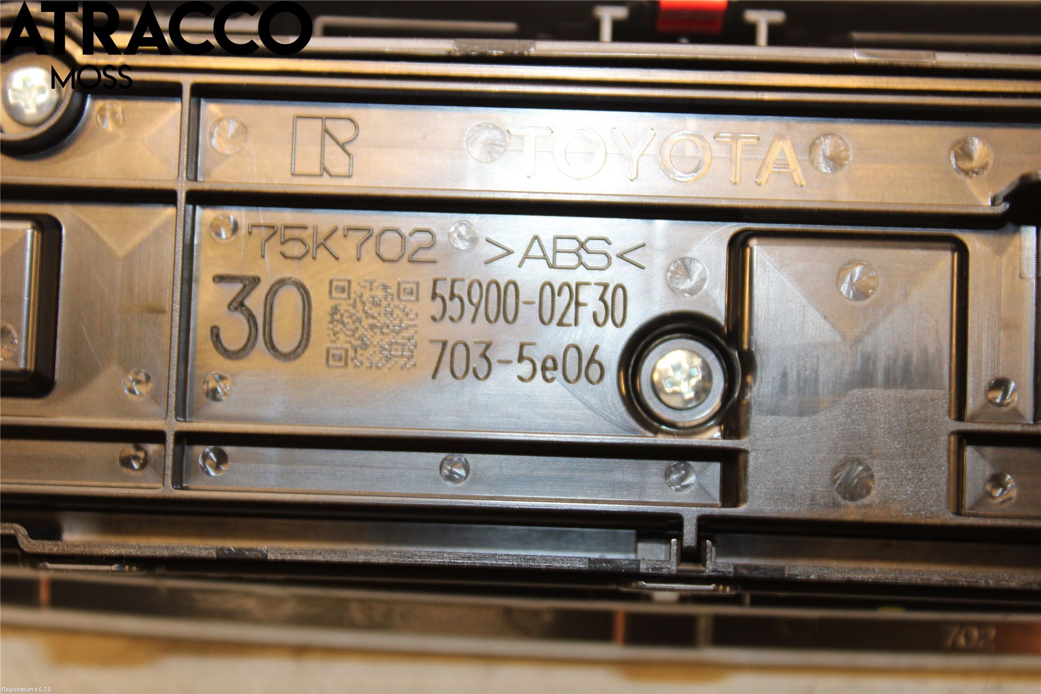 Toyota COROLLA 19- Varme Ac Betjening-Display