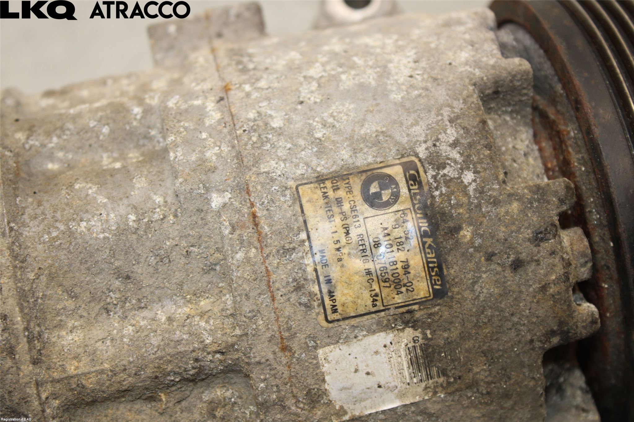 BMW 3 E90/91 SED/TOU 05-12 Varme Ac Kompressor