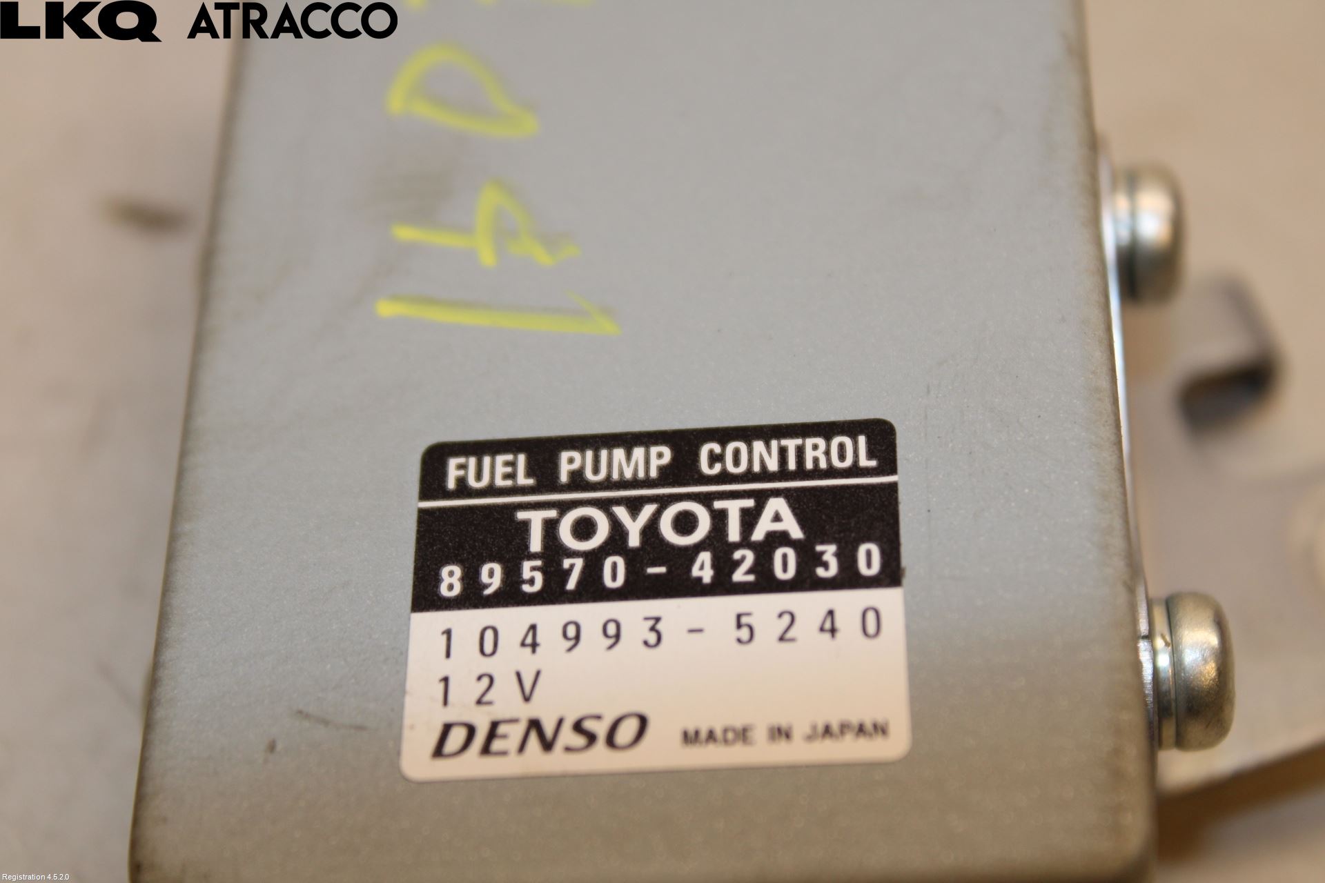 Toyota RAV4 13-18 Styreenhet Drivstoffpumpe