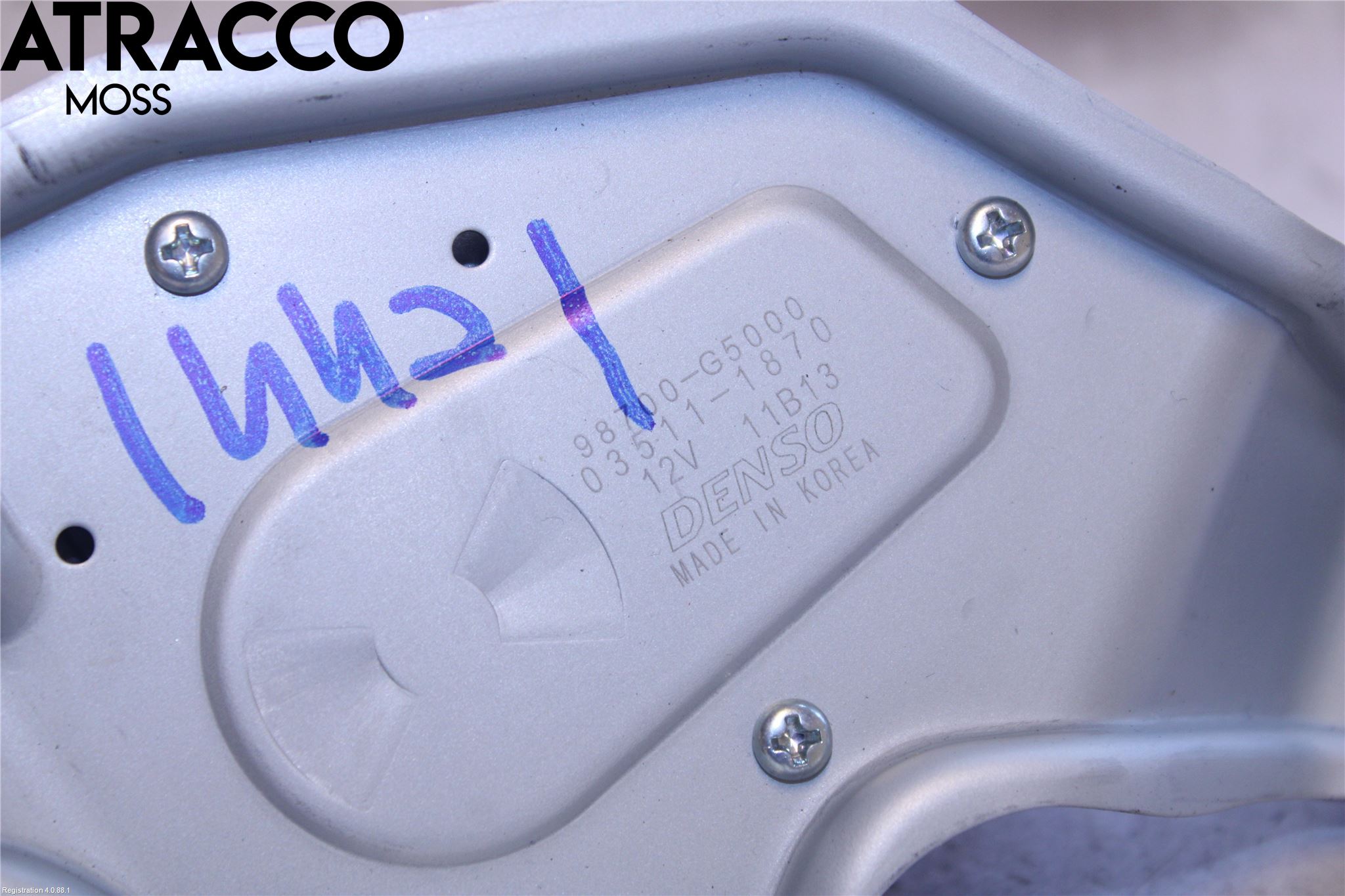 Kia NIRO (DE) 17-22 Viskermotor Bakluke