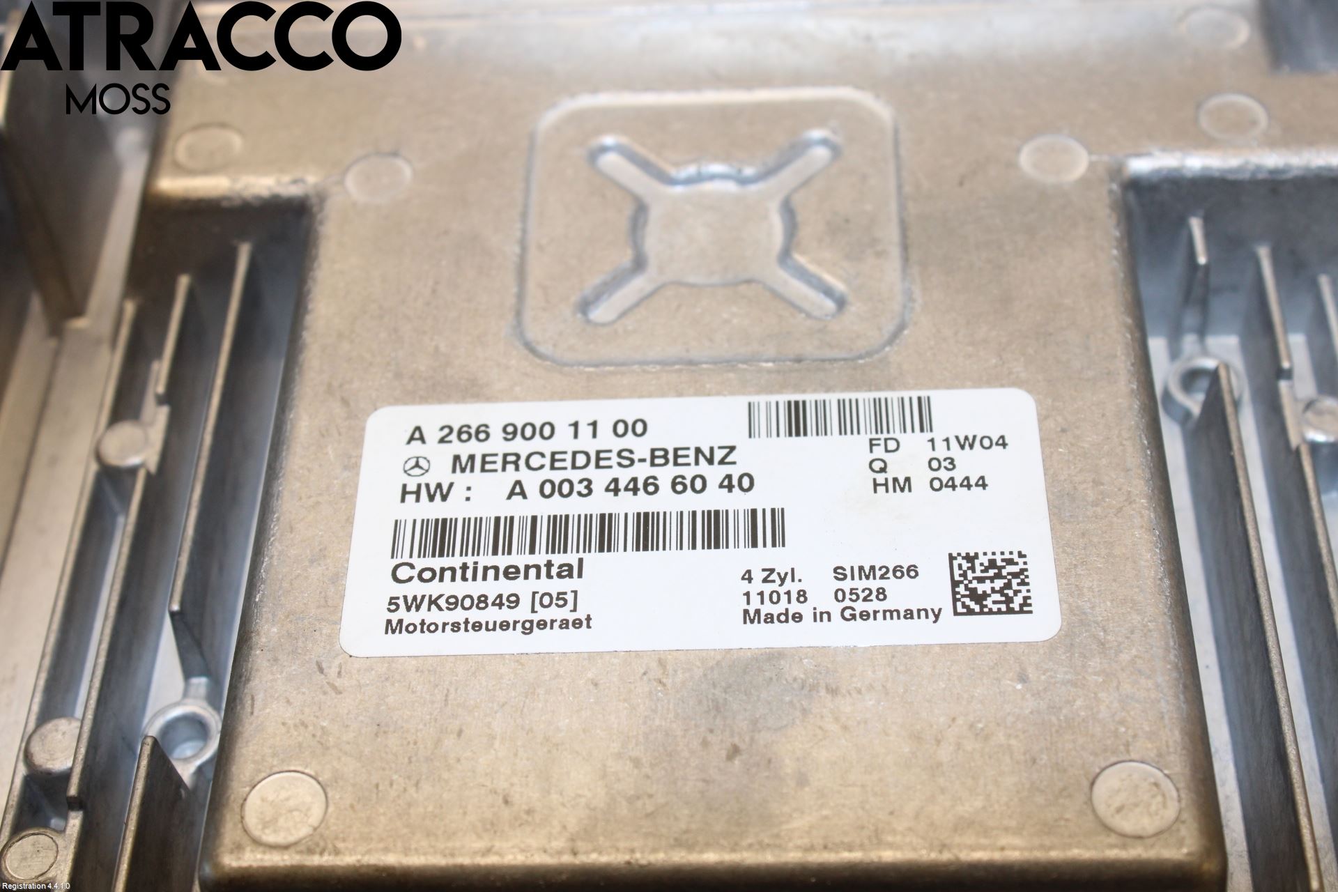 Mercedes-Benz MB B-KLASS (W245) 05-12 Styreenhet Innsprøytning