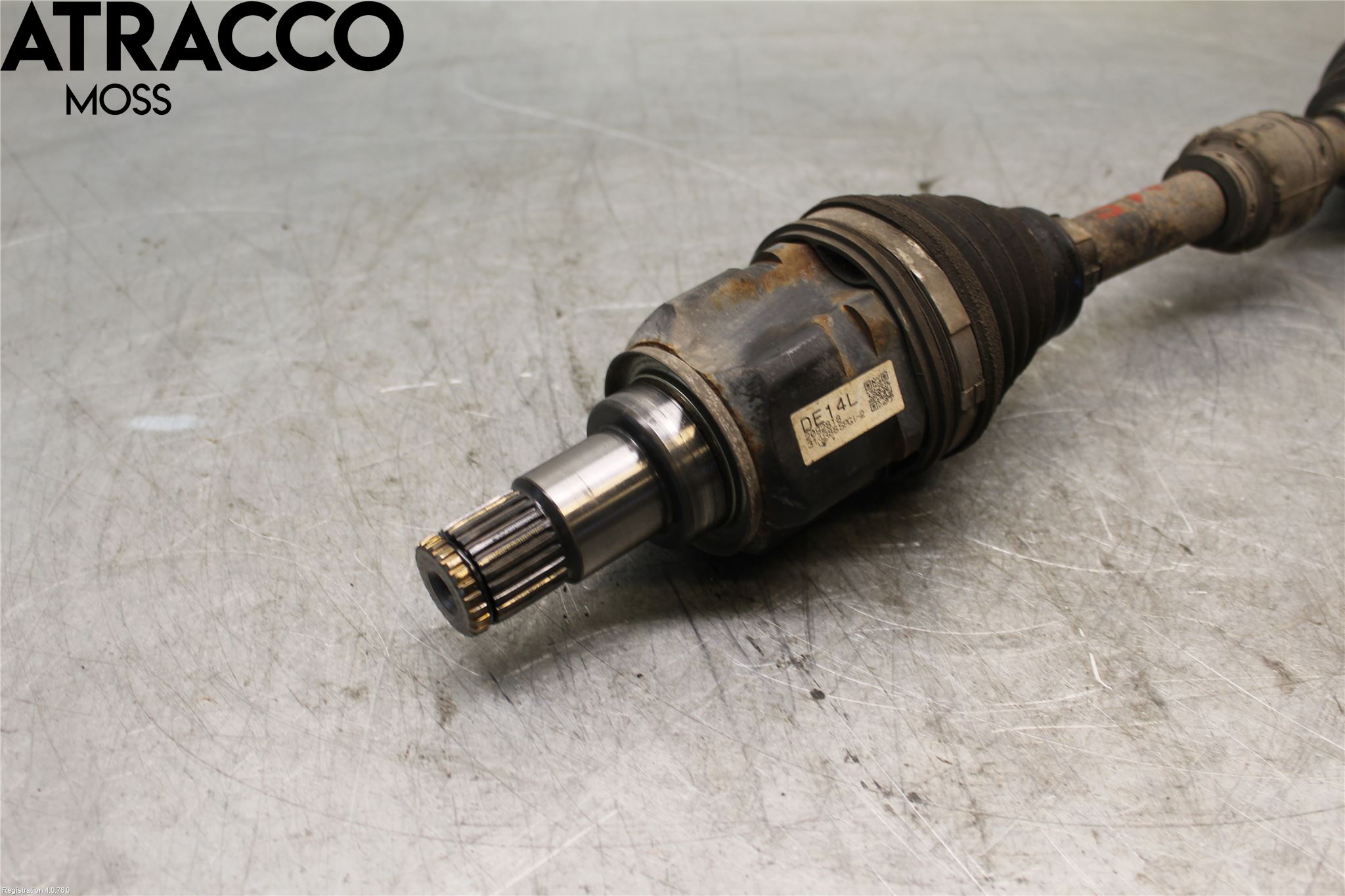 Toyota PRIUS+ ZVW40 12-20 Drivaksel Foran Kompl Venstre