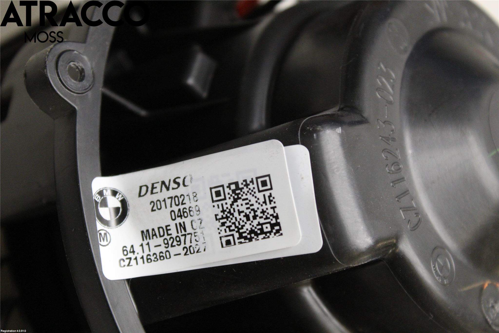 BMW i3 I01 13-22 Varmeapparat Viftemotor