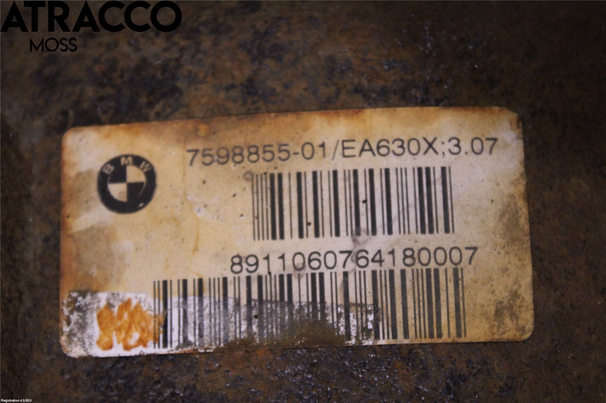 BMW 1 E87/81 5D/3D 03-11 Bakaksel Kardang Bak -Diff