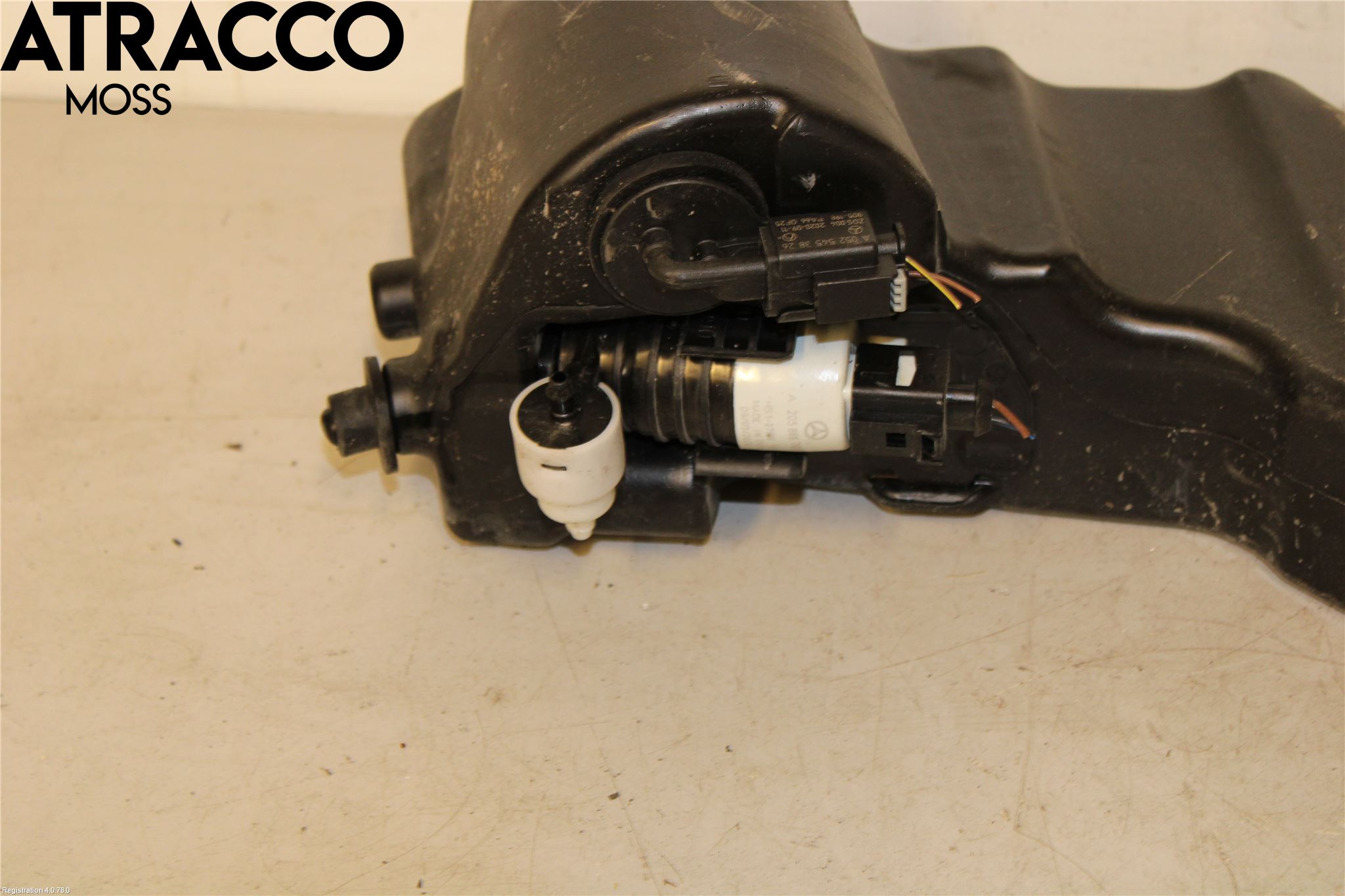 Mercedes-Benz MB EQC (N293) 20- Spylerbeholder Frontrute