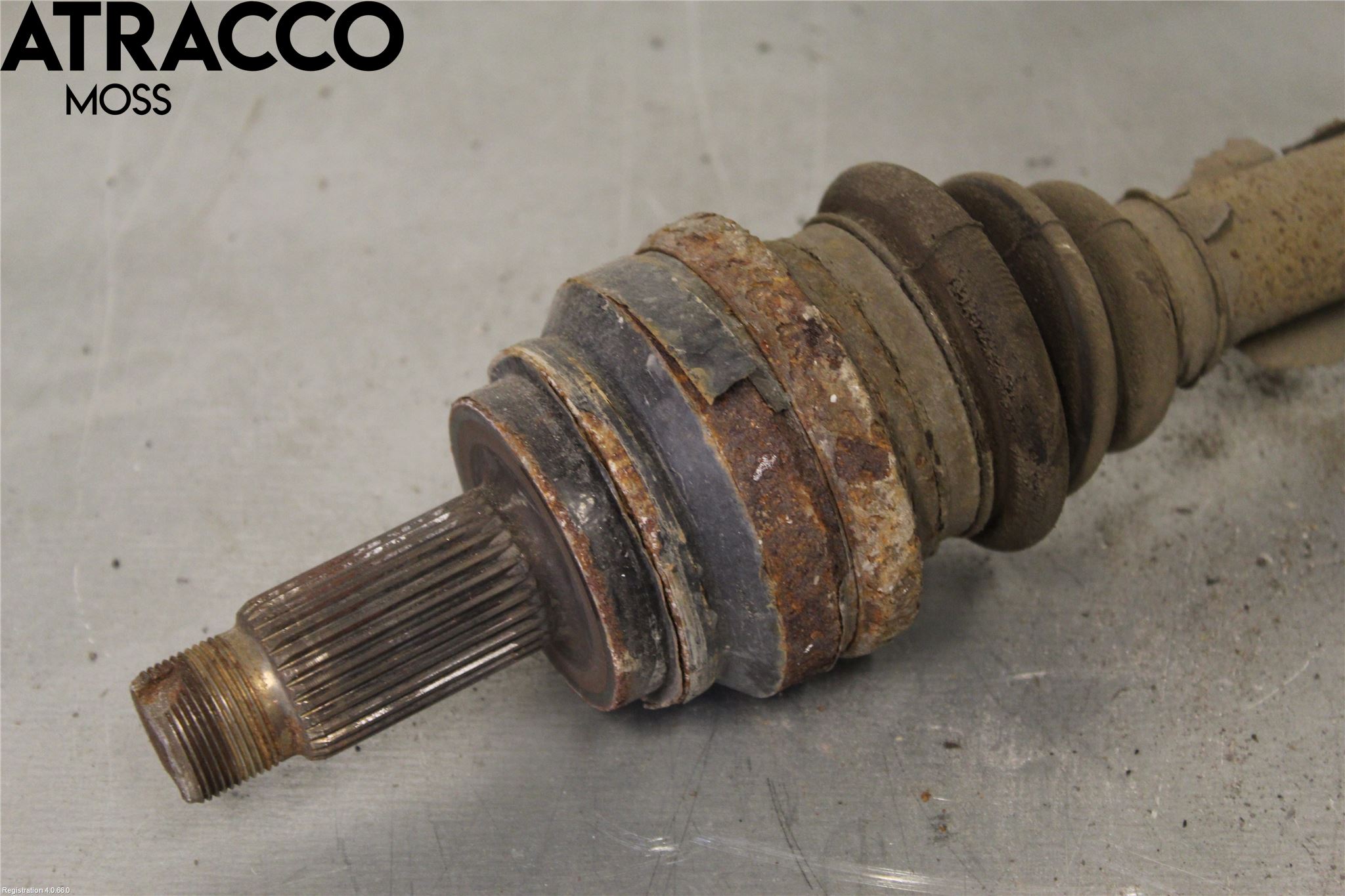 BMW 5 F10/F11/F18 09-17 Drivaksel Bak Kompl Høyre