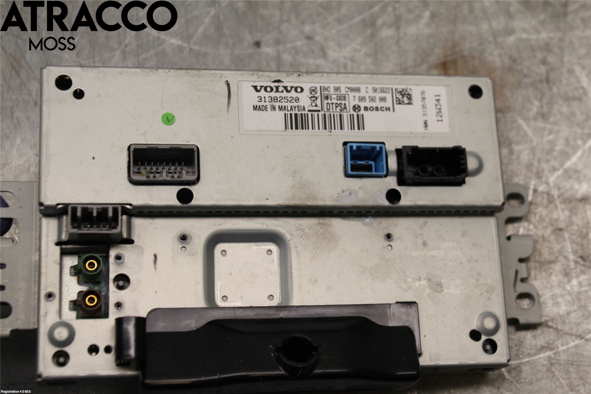 Volvo V40 12-19 Multifunktionsdisplay