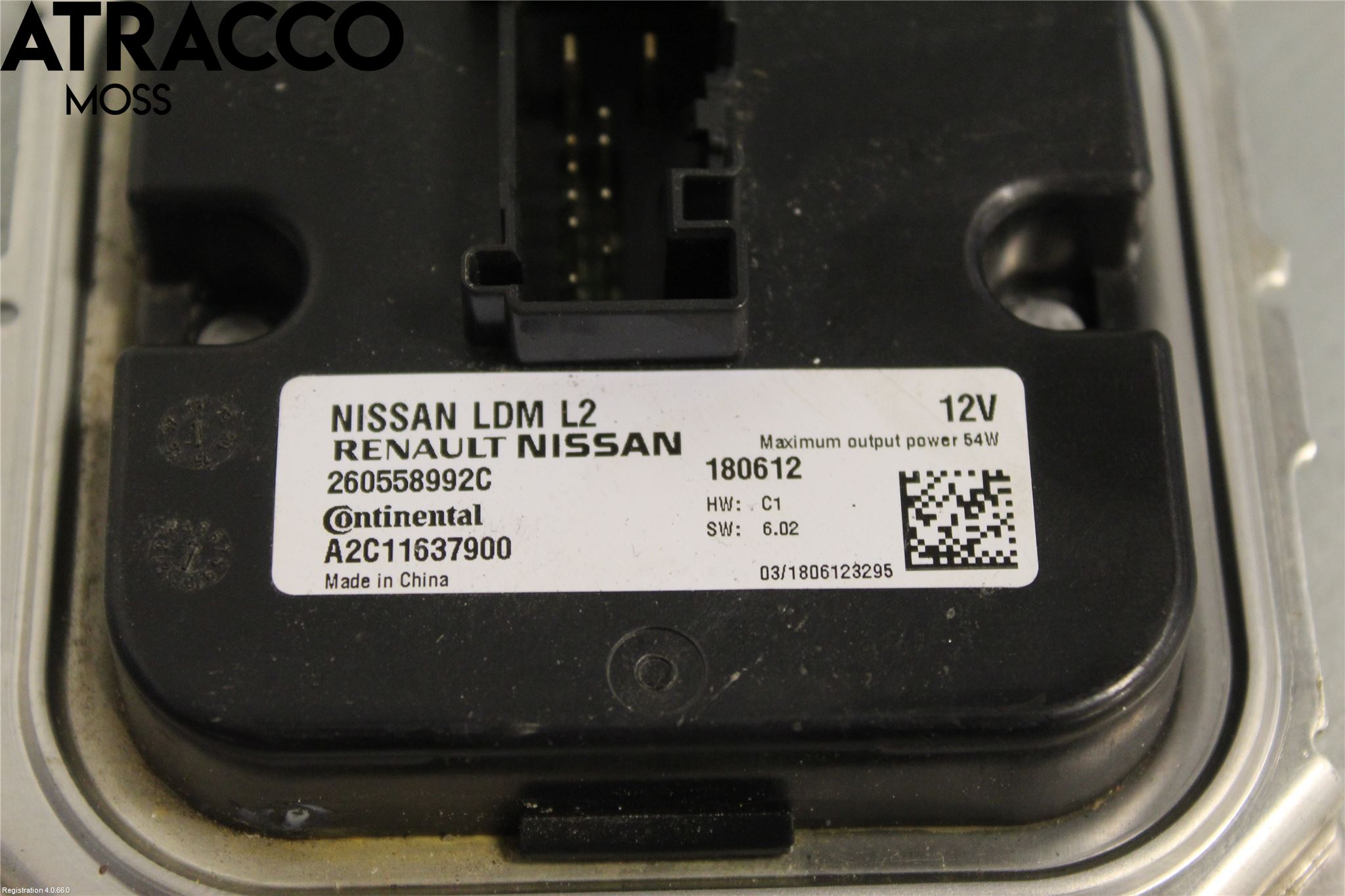 Nissan LEAF 18- Styreenhet Xenon