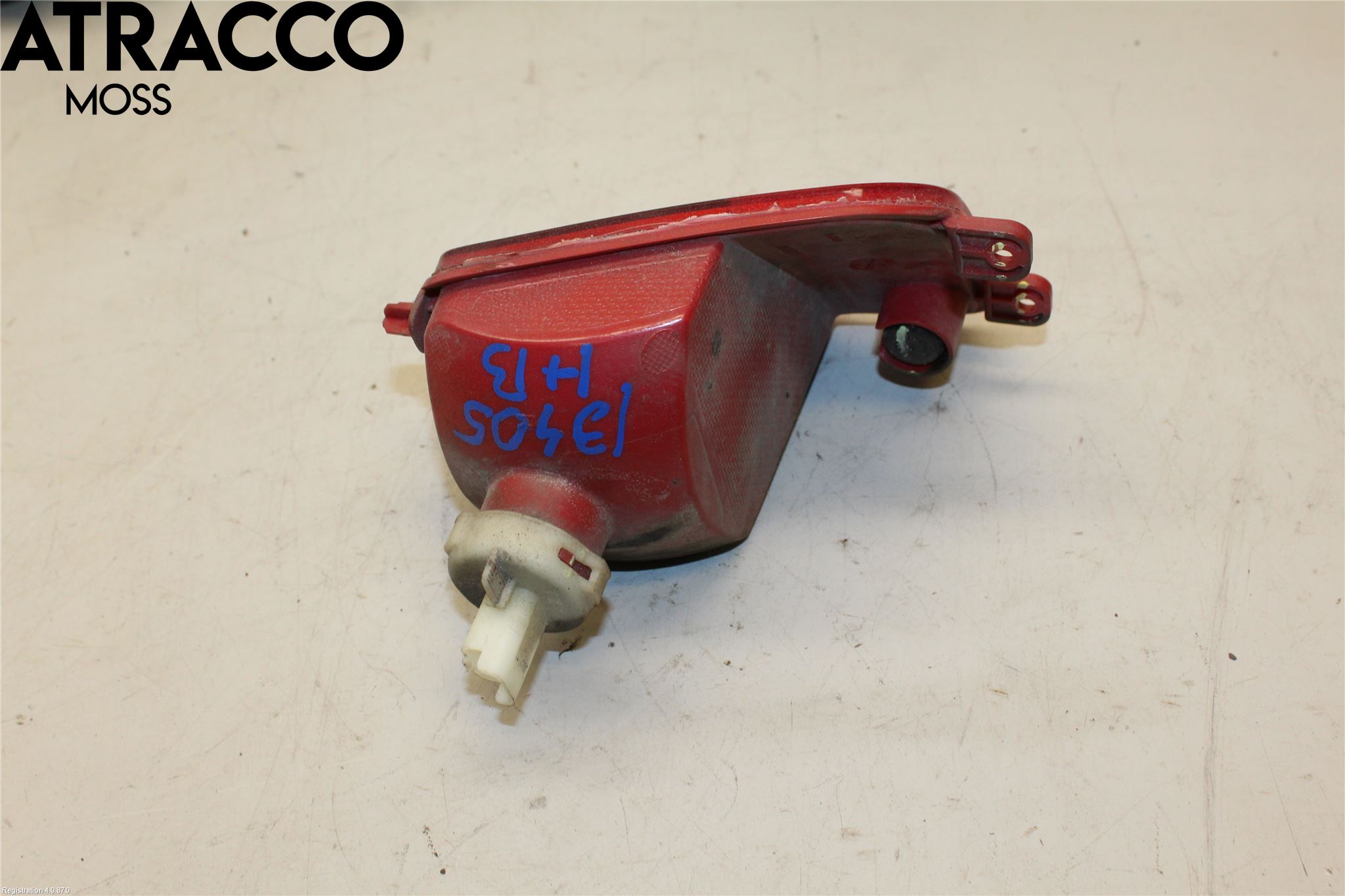 Peugeot 3008 17-24 Baklykt Ryggelys-Tåkelys