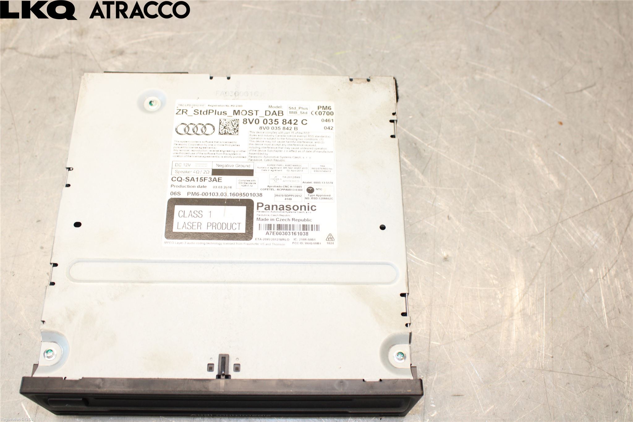 Audi A3/S3 05-13 Stereo Radio Øvrig