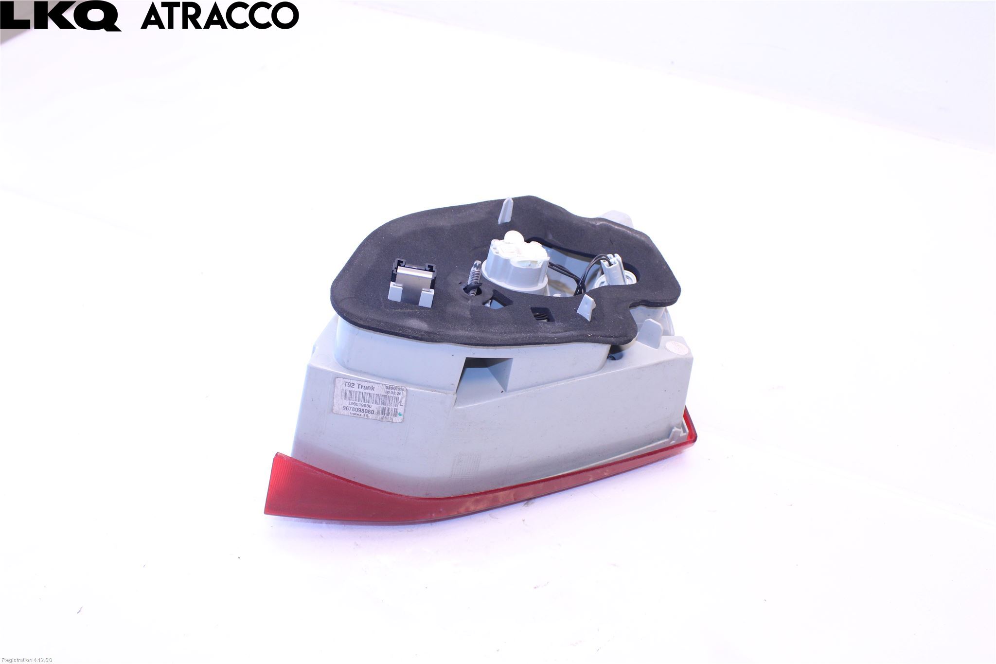 Peugeot 308 14-21 Baklykt Venstre  På Luke(Indre