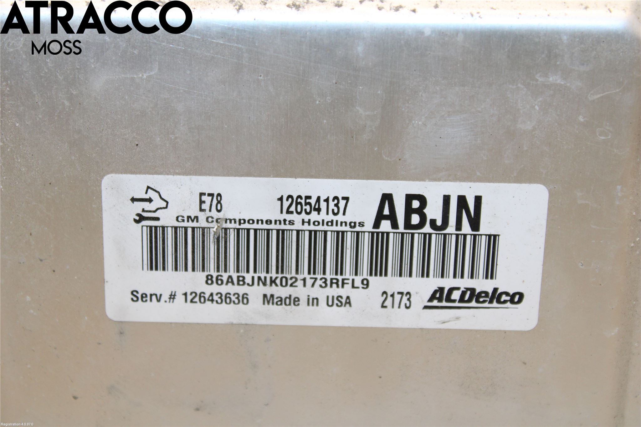 GM CHEVROLET CRUZE Styreenhet Innsprøytning