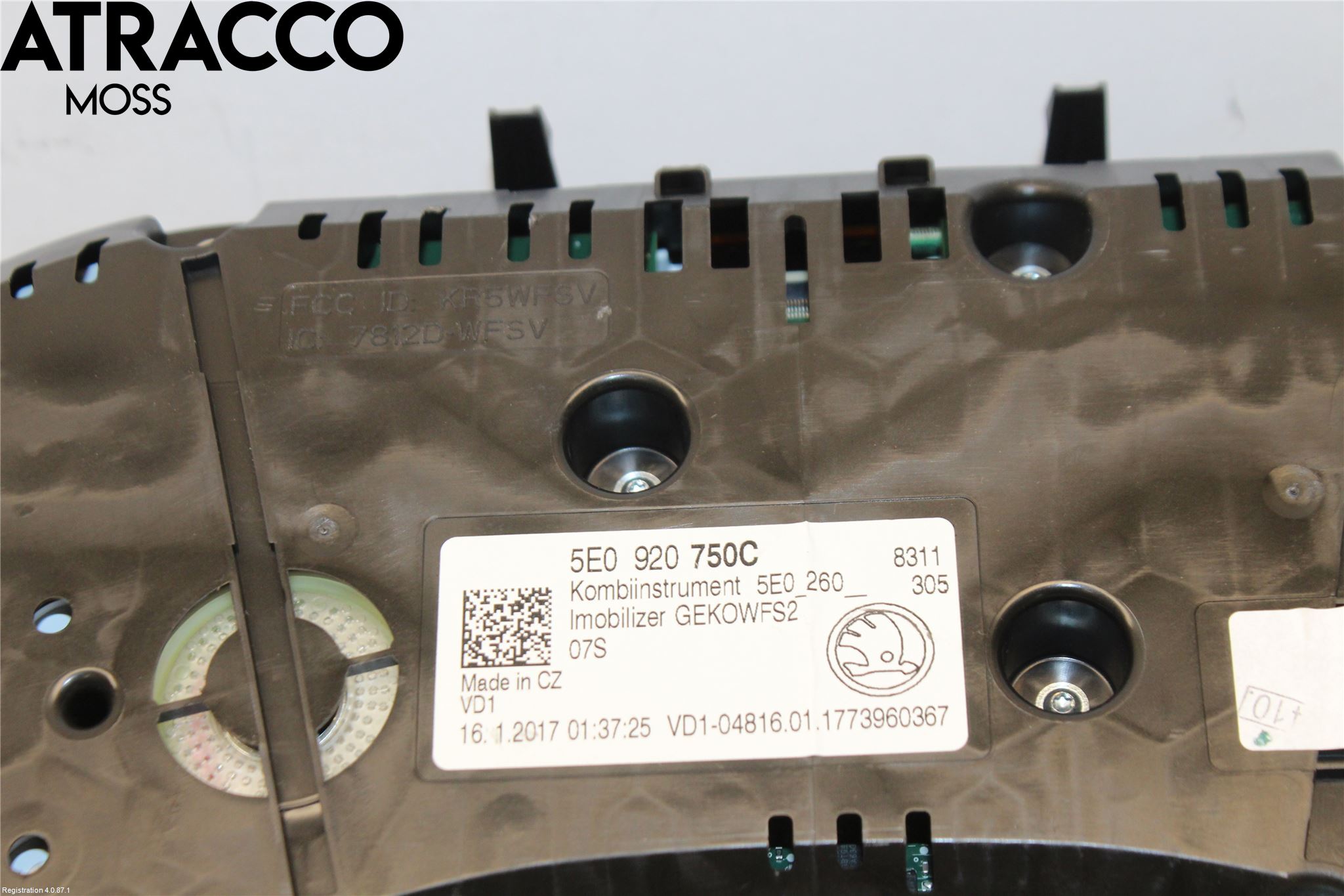 Skoda ROOMSTER Instr Kombinert