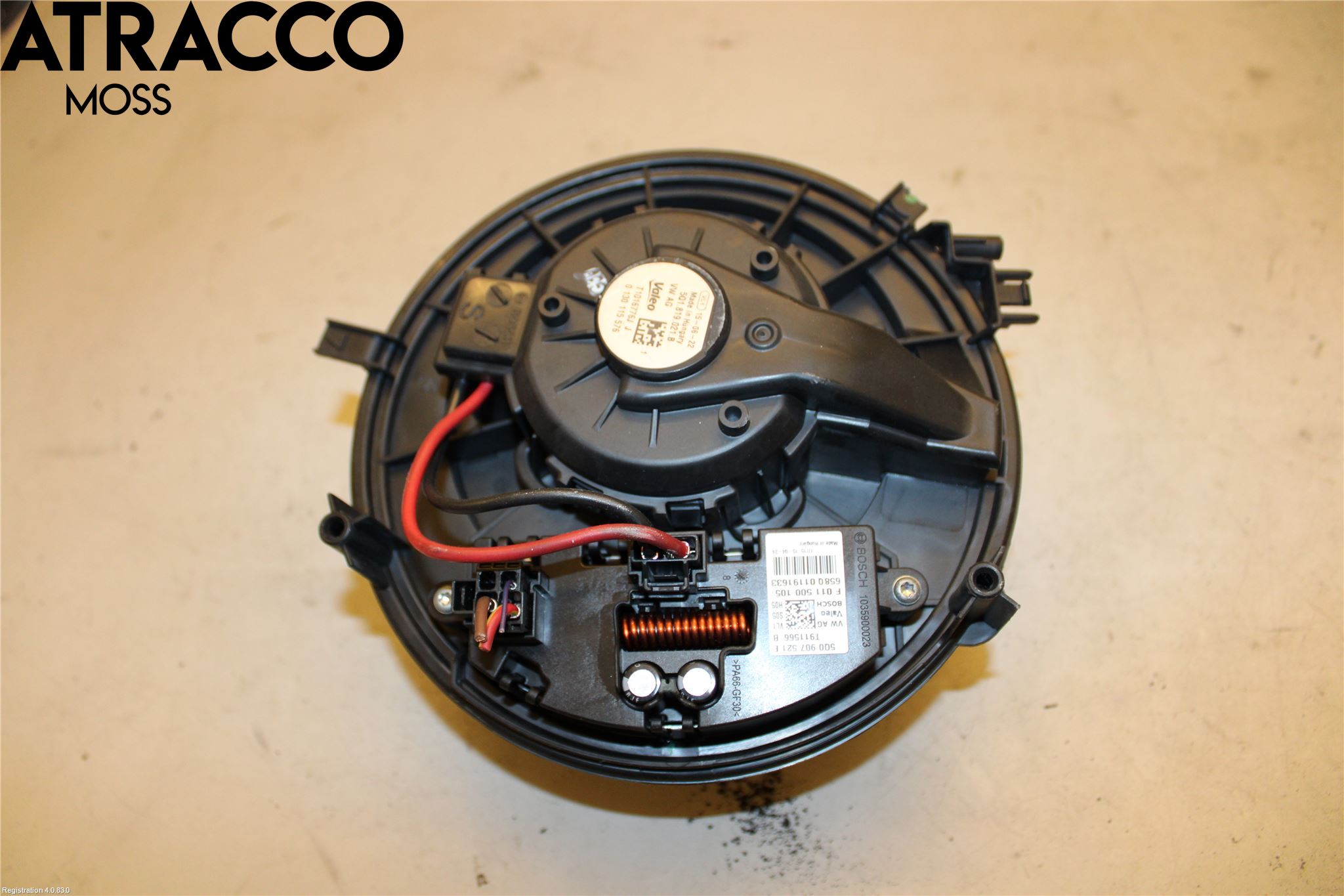 Volkswagen VW GOLF / E-GOLF VII 13-20 Varme Ac Varmeapparatvifte