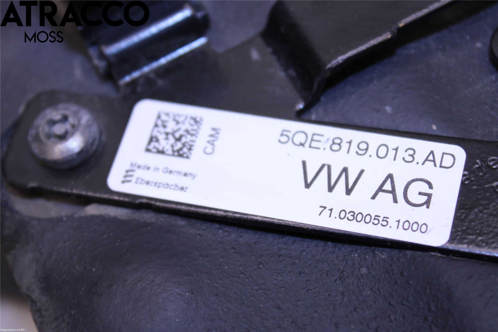 Volkswagen VW GOLF / E-GOLF VII 13-20 Motorvarmer Elektrisk