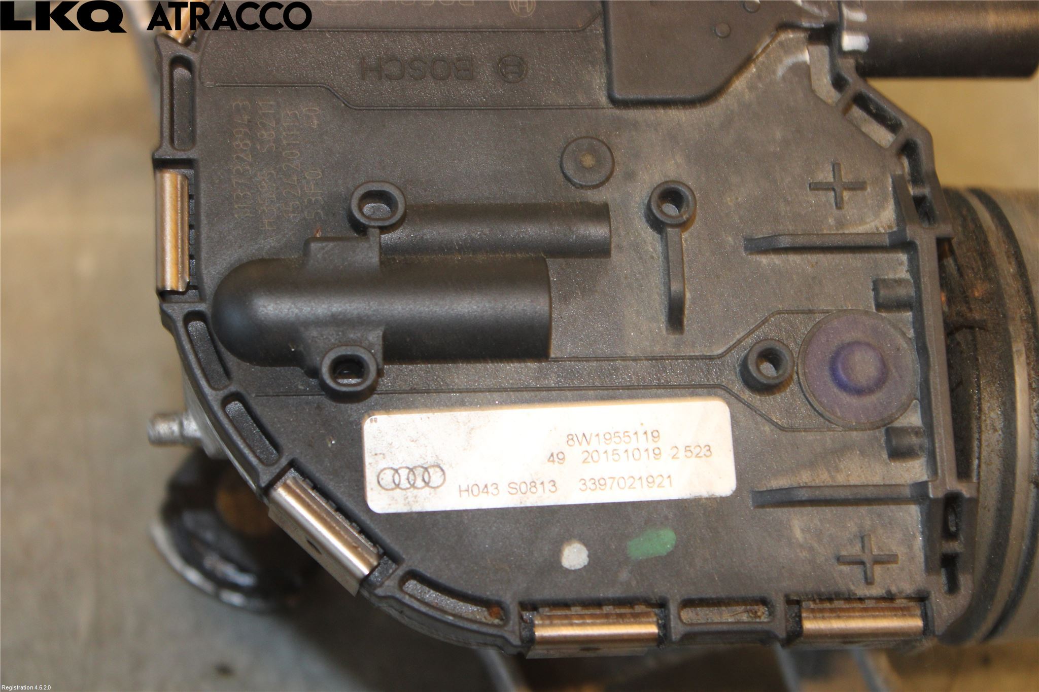 Audi A4/S4 B9 16-19 Viskermotor Frontrute