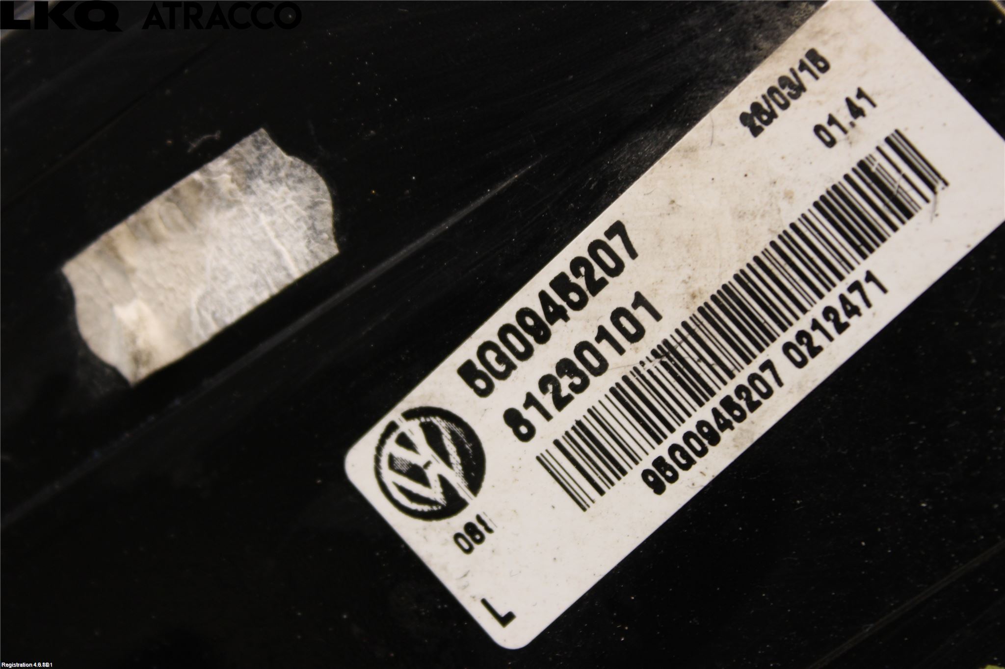 Volkswagen VW GOLF / E-GOLF VII 13-20 Baklykt Venstre