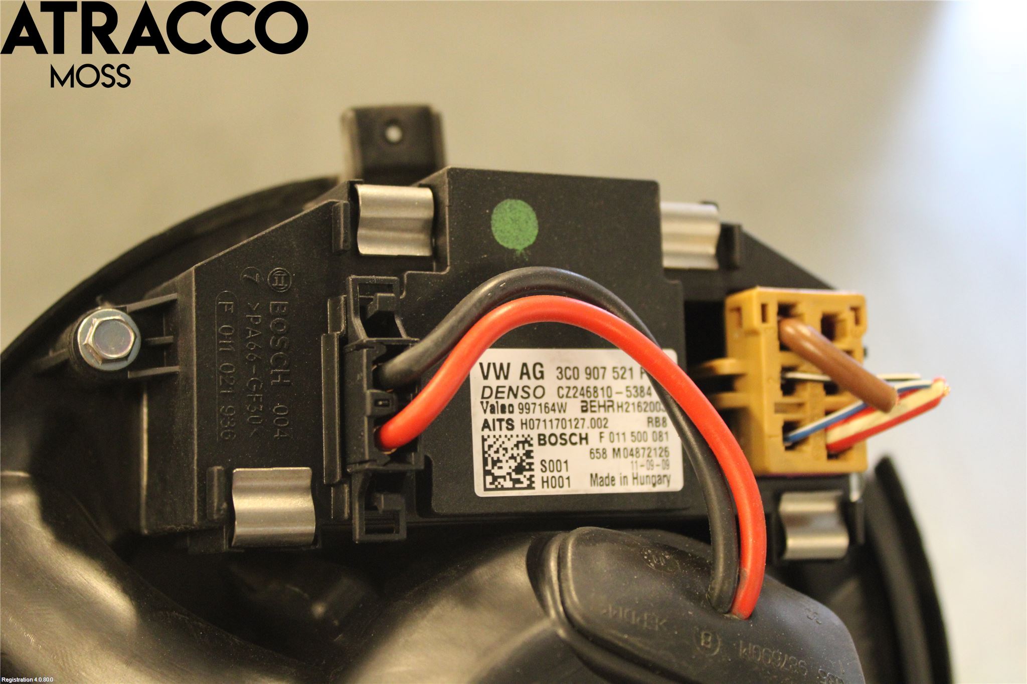 Volkswagen VW GOLF VI 09-13 Varme Ac Varmeapparatvifte