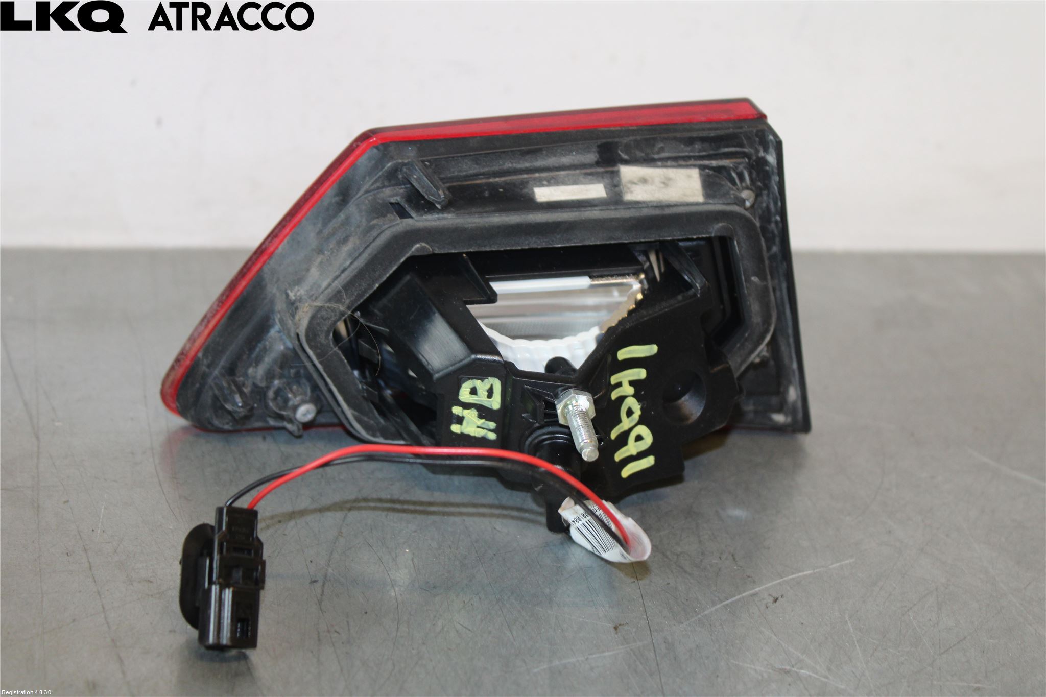 Renault CLIO IV 12-16 Baklykt Høyre  På Luke(Indre)