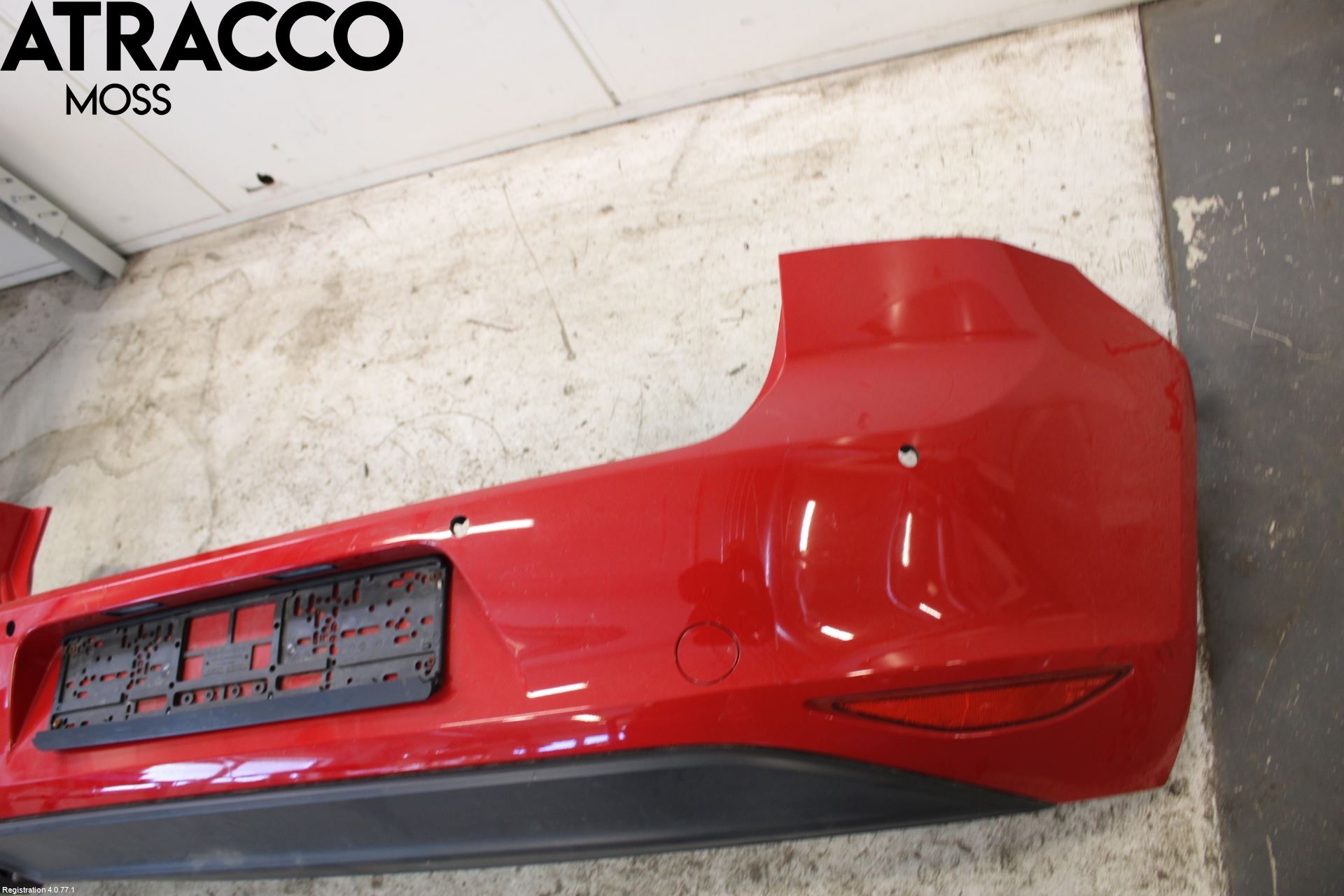 Volkswagen VW POLO 10-17 Støtfanger Bak