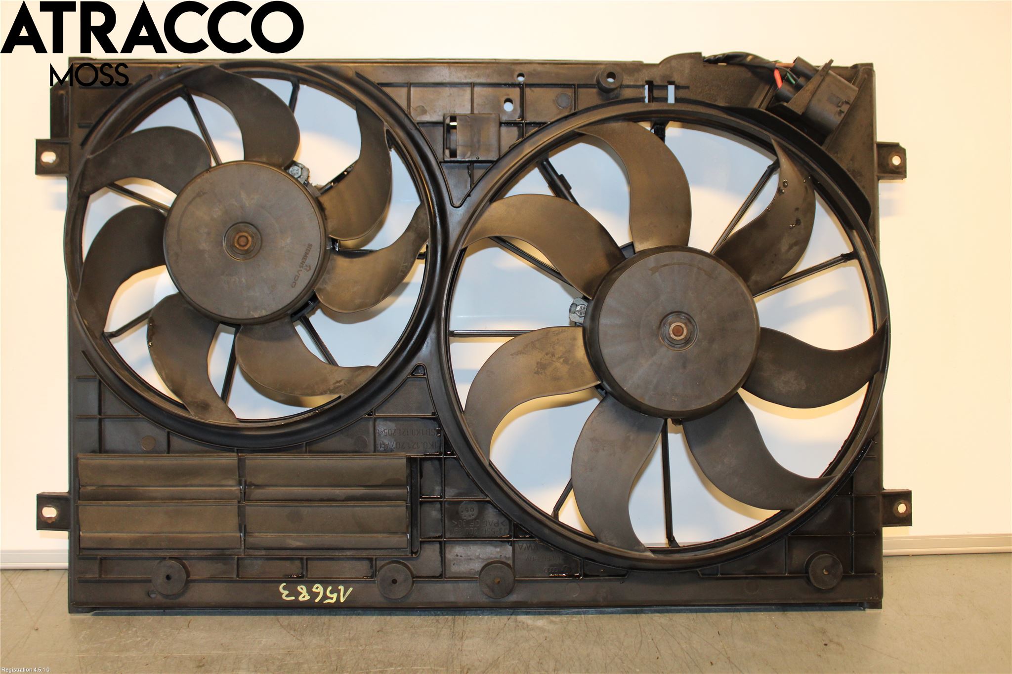 Volkswagen VW TIGUAN 07-16 Kjølevifte Elektrisk