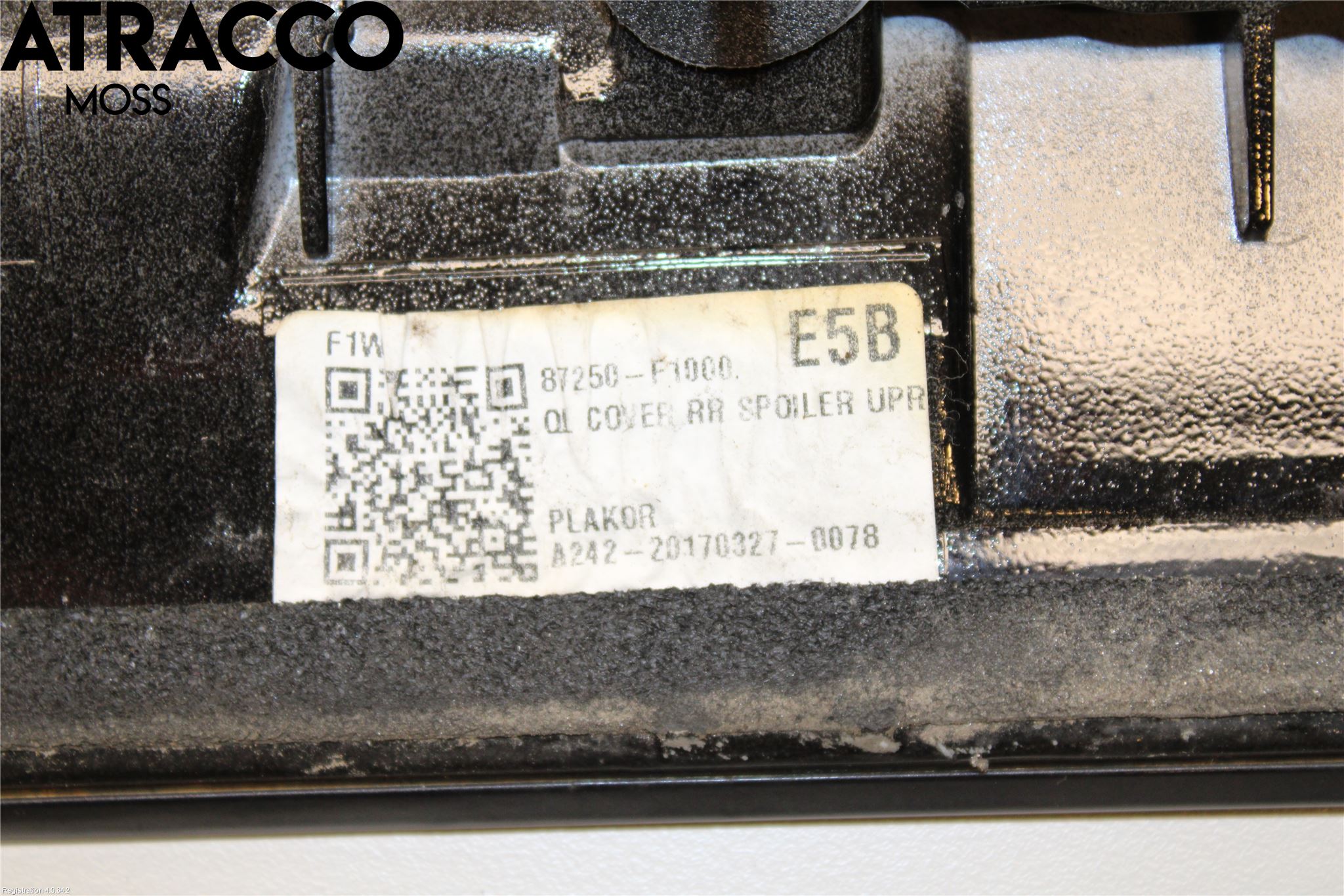 Kia SPORTAGE (QL) 16-21 Spoiler Bakluke