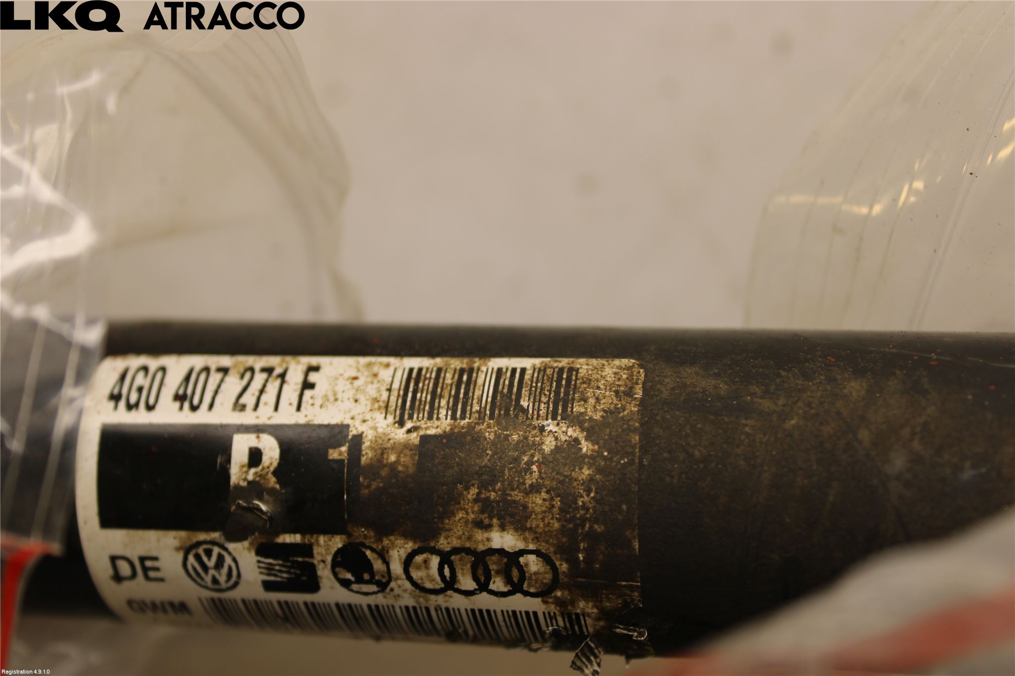 Audi A6 ALLROAD 12-18 Drivaksel Foran Kompl Venstre